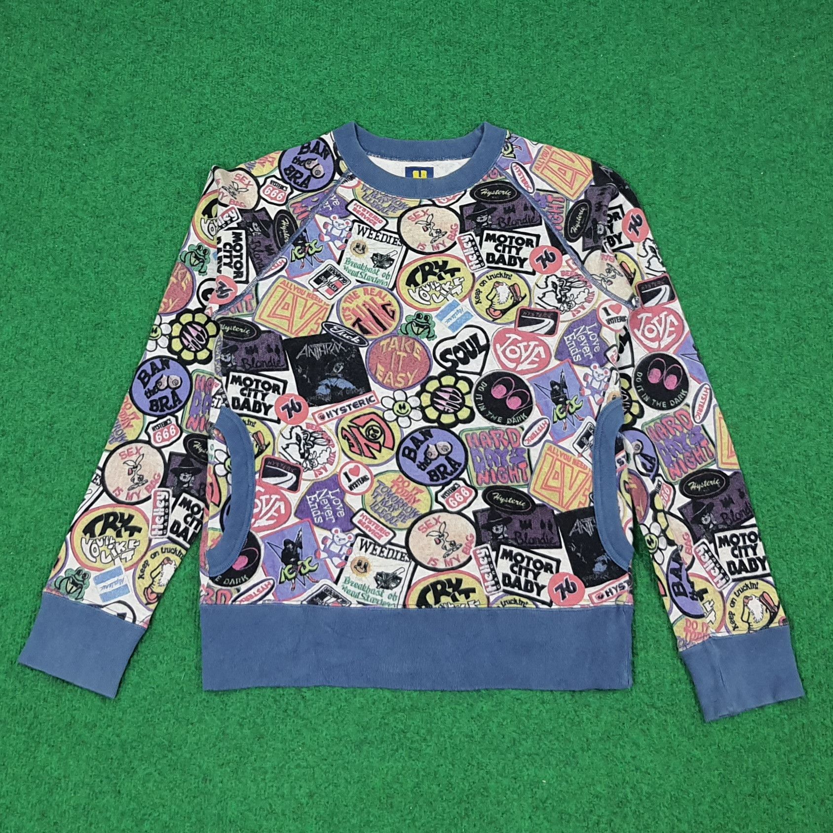 Vintage Hysteric Glamour Full Printed Sweatshirt C220N12