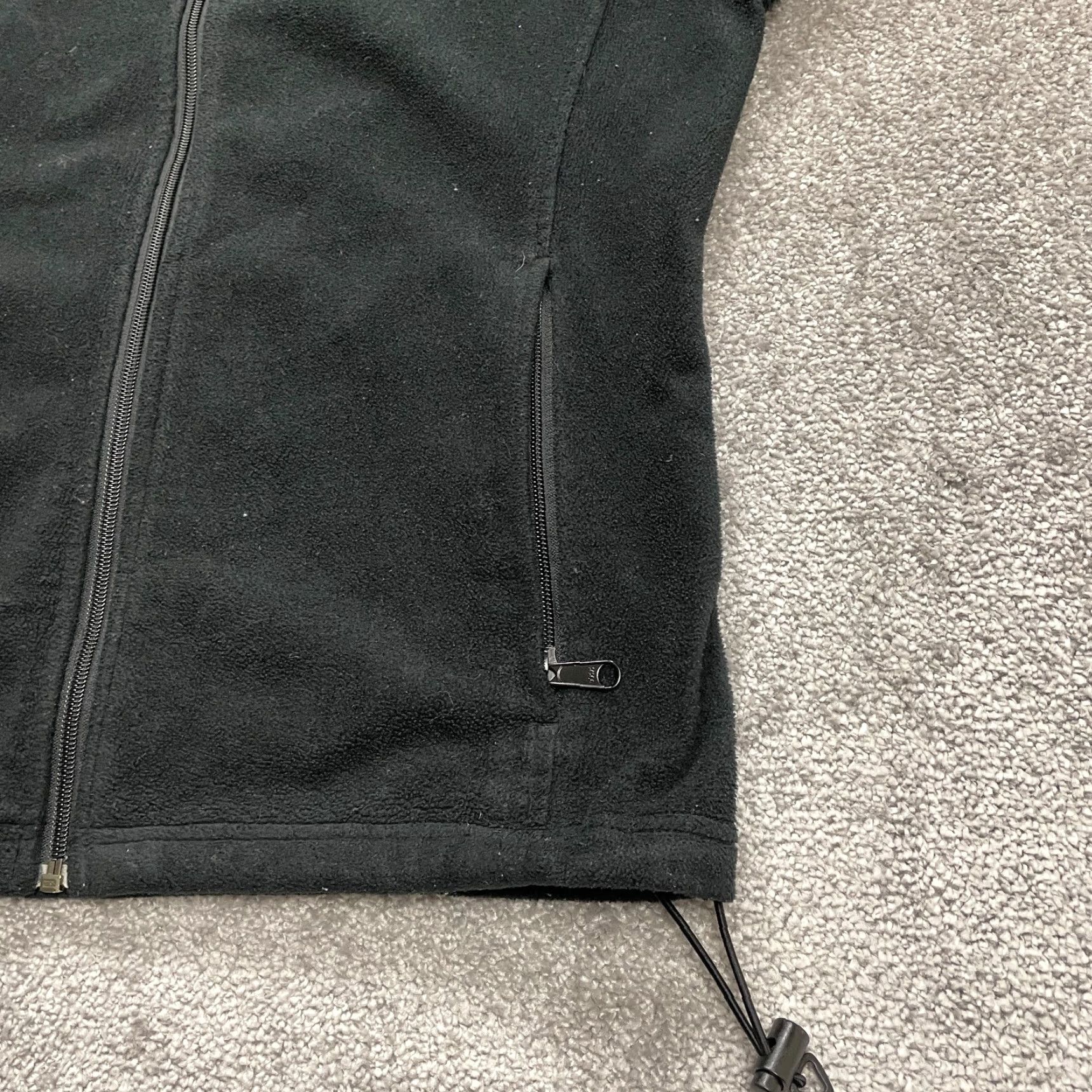 Vintage Columbia Jacket Womens Large Black Full Zip Pockets Fleece Outdoor Hiking Ladies Size L / US 10 / IT 46 - 4 Thumbnail