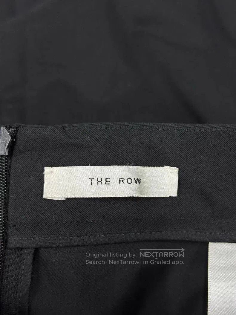 The Row The Row Black Split Hem Mini Skirt. Size US 26 / EU 42 - 3 Thumbnail