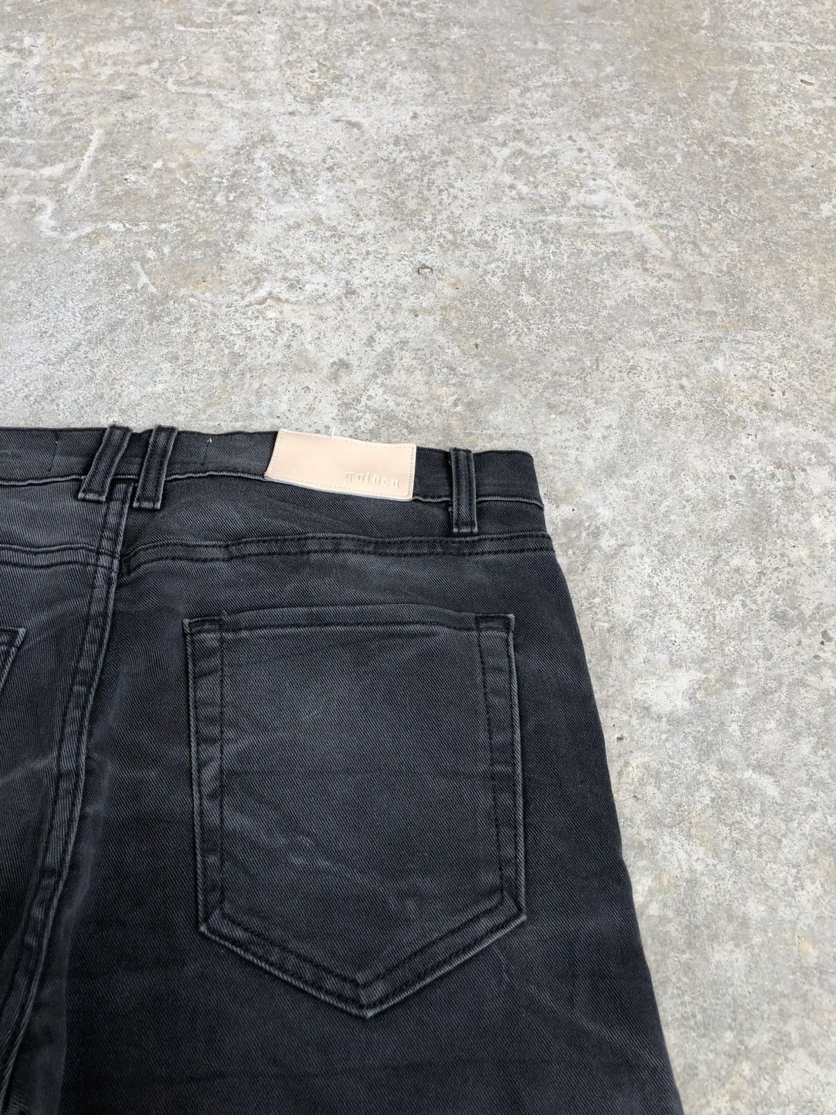 Japanese Brand Golden Flared Jeans Boro Patchwork Distressed Size US 34 / EU 50 - 16 Thumbnail