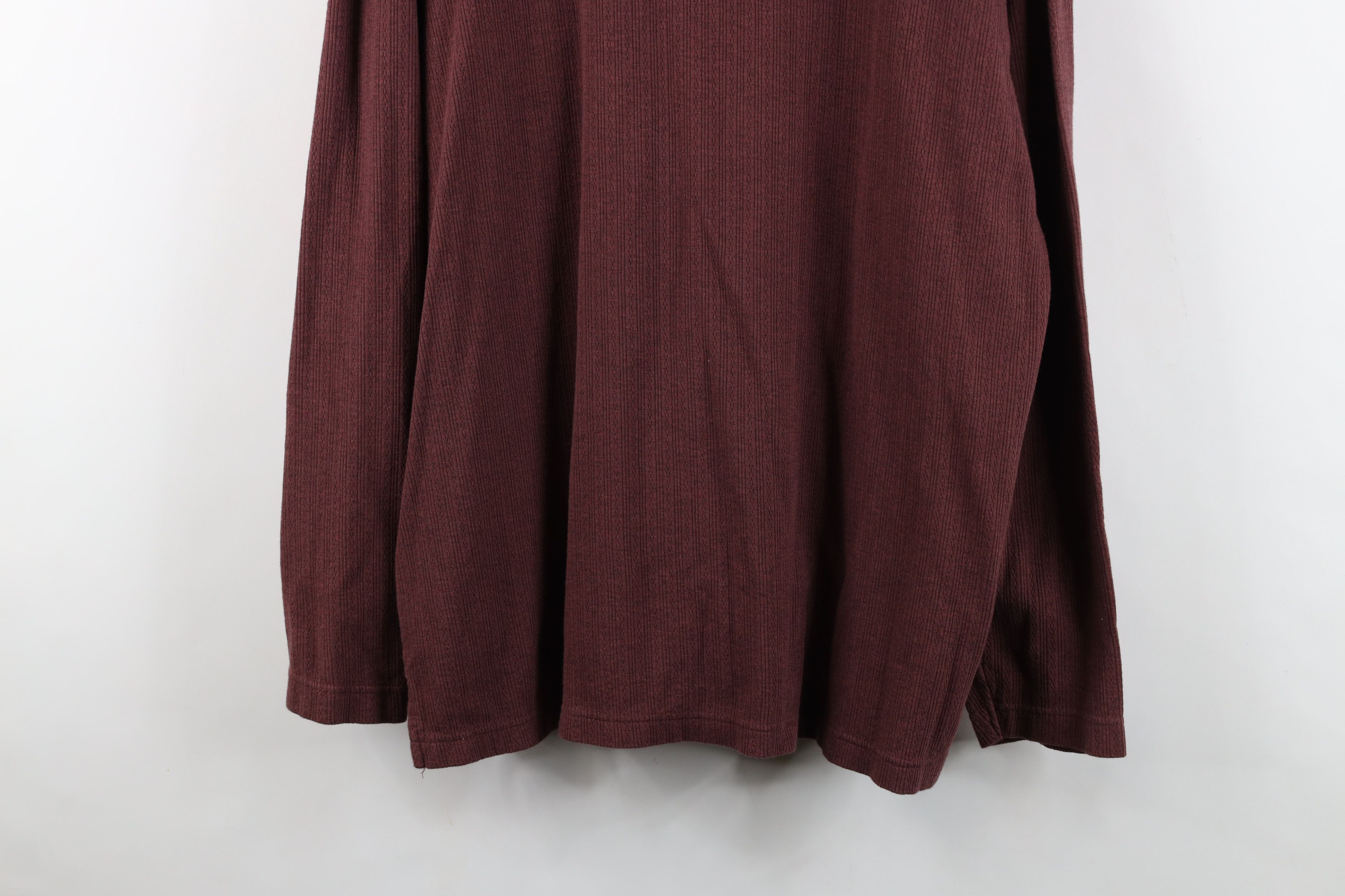 Vintage Vintage 90s Y2K Streetwear Knit Long Sleeve Rugby Polo Size US XL / EU 56 / 4 - 3 Thumbnail