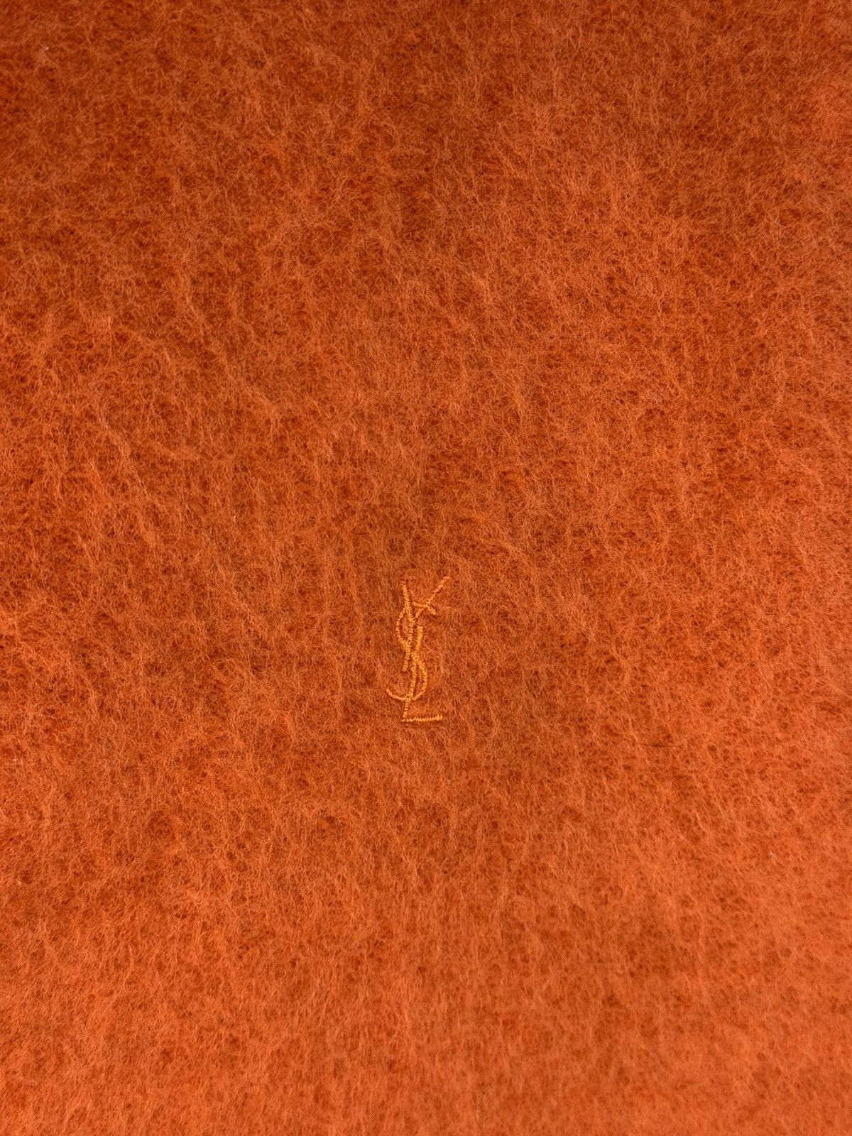 Yves Saint Laurent Wool YSL Sweatshirt 1/4 Quarter Zip Orange Soft Sweater 90s Size US S / EU 44-46 / 1 - 2 Thumbnail