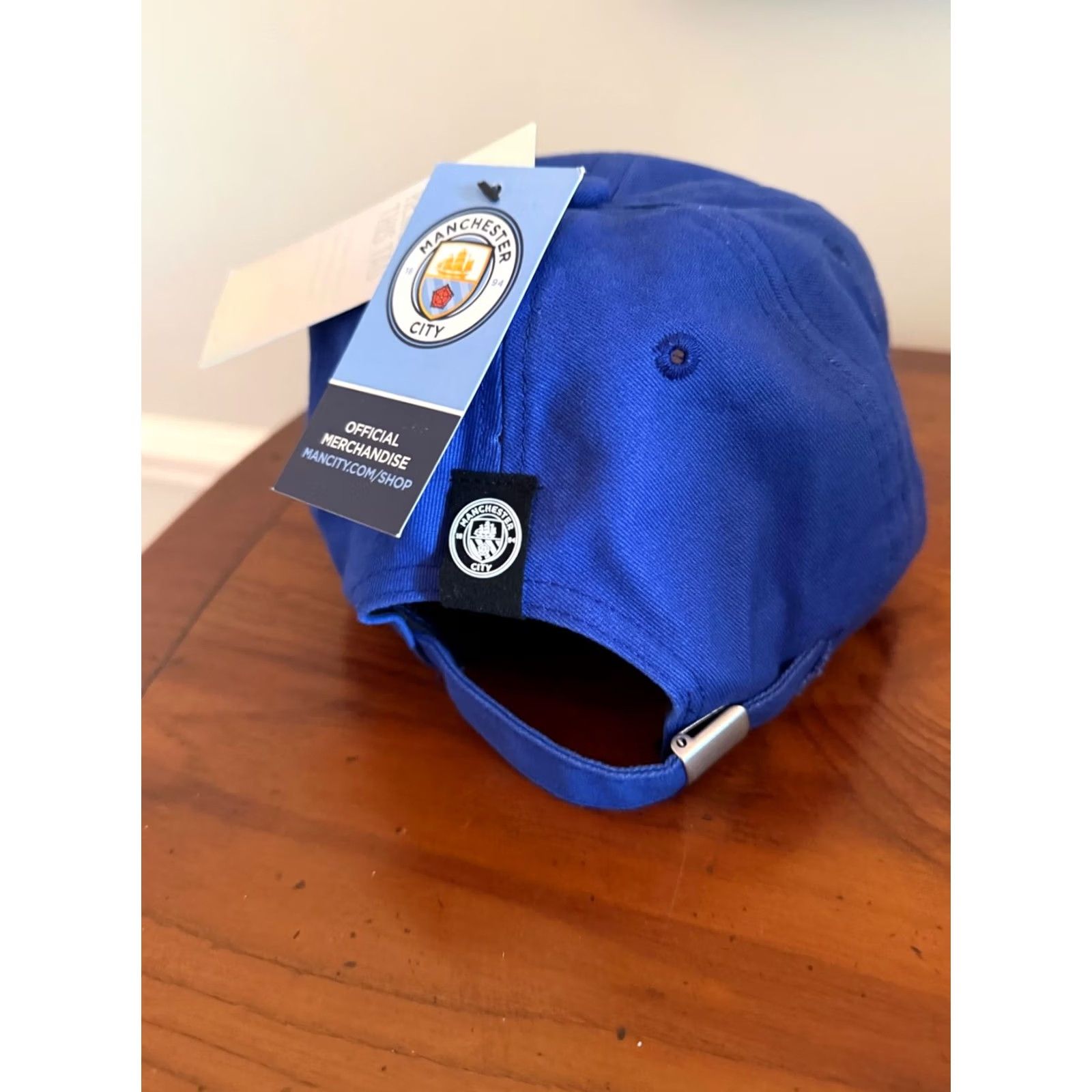 Vintage Fan Ink Manchester City Football Cap Hat Blue Adjustable Official Collection NEW Size ONE SIZE - 4 Thumbnail