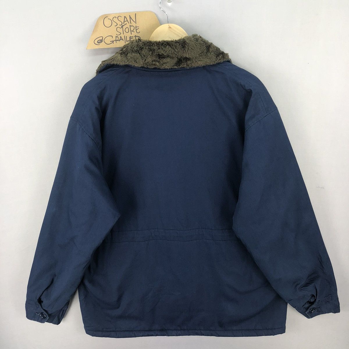 Japanese Brand Vintage Meiwa Winter Coat Workwear Jacket Size US L / EU 52-54 / 3 - 4 Thumbnail