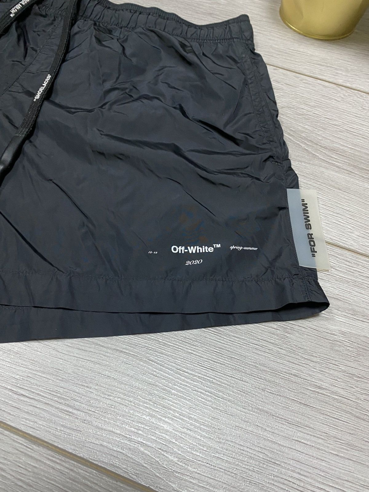 Off-White Off-White For Swim 2020 nylon Shorts Size US 30 / EU 46 - 4 Thumbnail