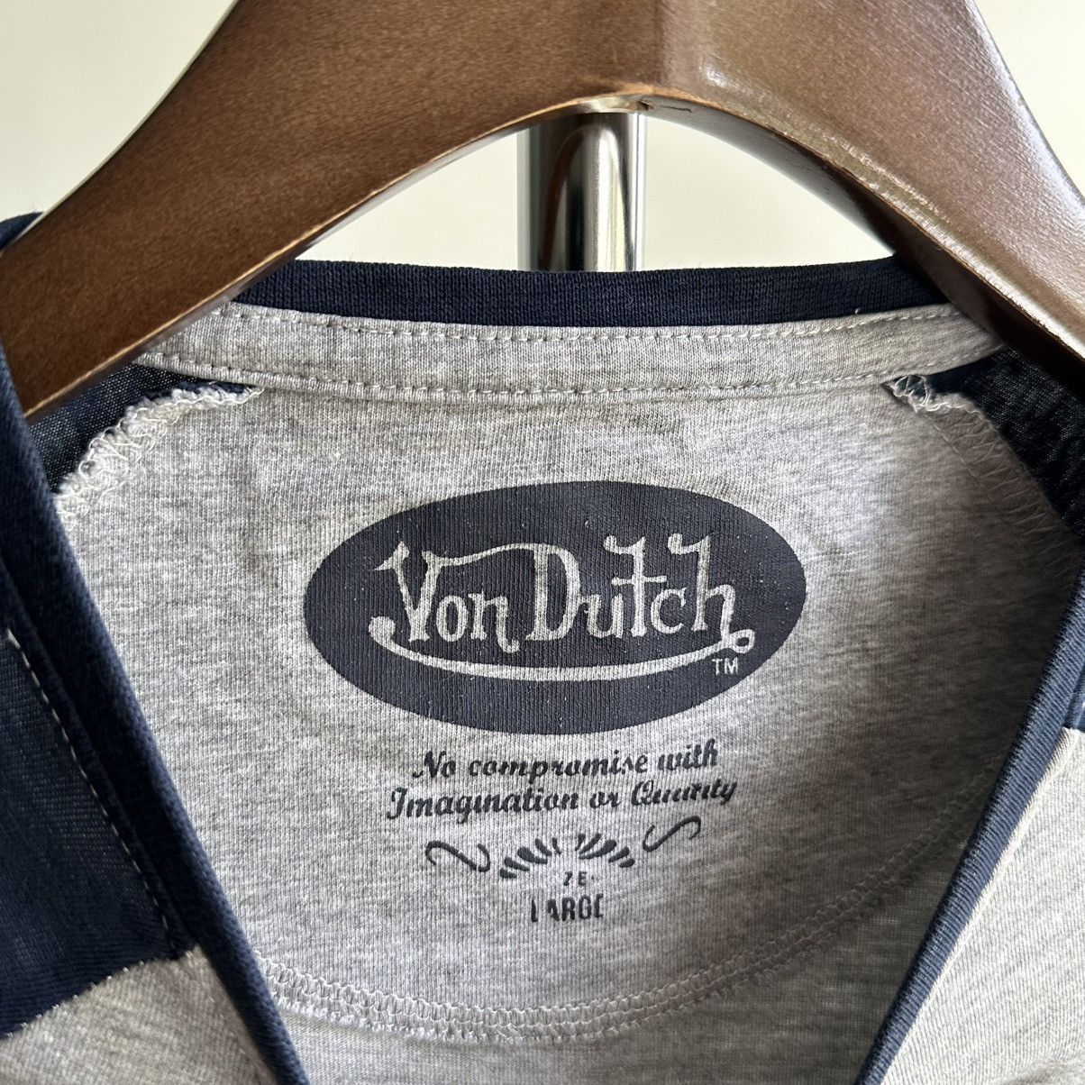 Vintage × Von Dutch VINTAGE Y2K VON DUTCH BIG LOGO TEE Size US L / EU 52-54 / 3 - 6 Thumbnail
