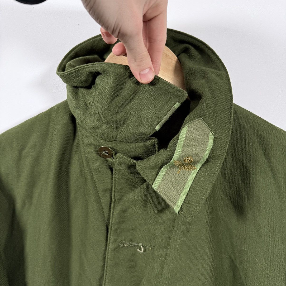 Vintage Vintage 70s Army Swedish C50 Millitary Cargo Coat Jacket Size US L / EU 52-54 / 3 - 4 Thumbnail
