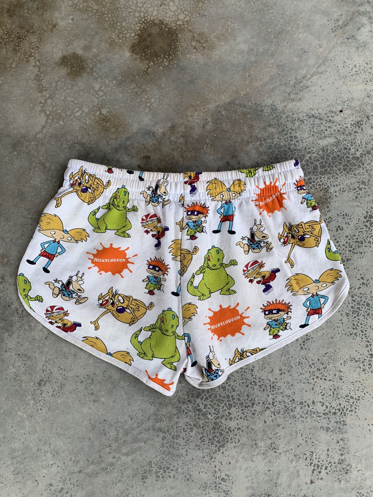 Nickelodeon 🔥 Nickelodeon Rugrats Boxer Hot Shorts Size US 30 / EU 46 - 2 Thumbnail