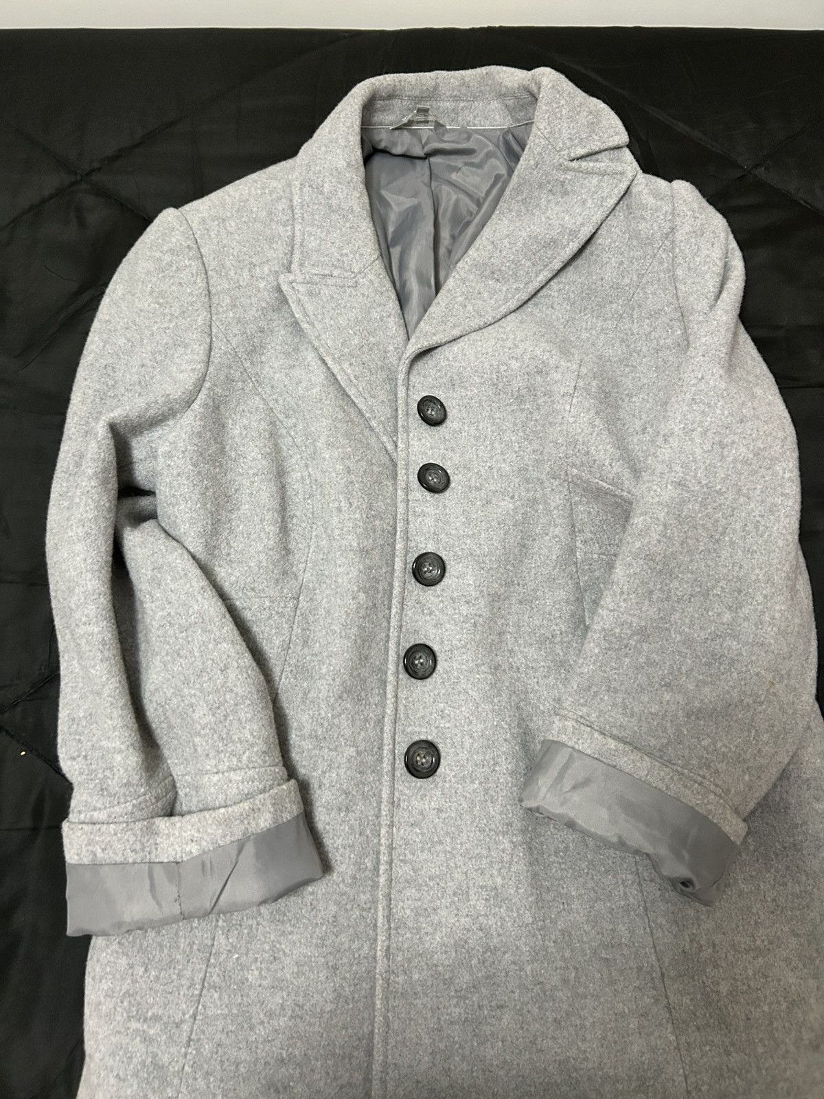 Vintage Size 20 gray trenchcoat! Fits like a XL! Size XXL / US 16-18 / IT 52-54 - 4 Thumbnail