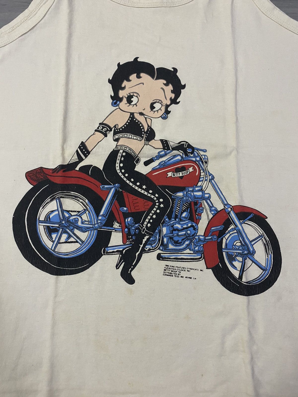 Cartoon Network Vintage Betty Boop 1993 Singlet Size US XL / EU 56 / 4 - 6 Thumbnail