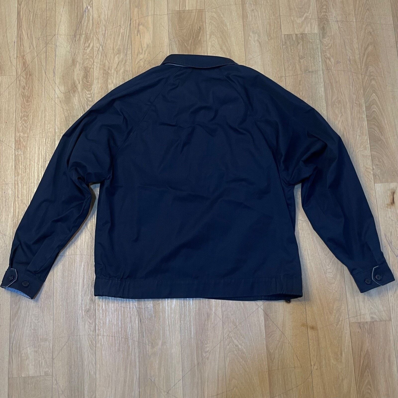 Burberry VINTAGE BURBERRY Bomber Jacket winter COAT cotton BLUE NAY Size M / US 6-8 / IT 42-44 - 3 Thumbnail