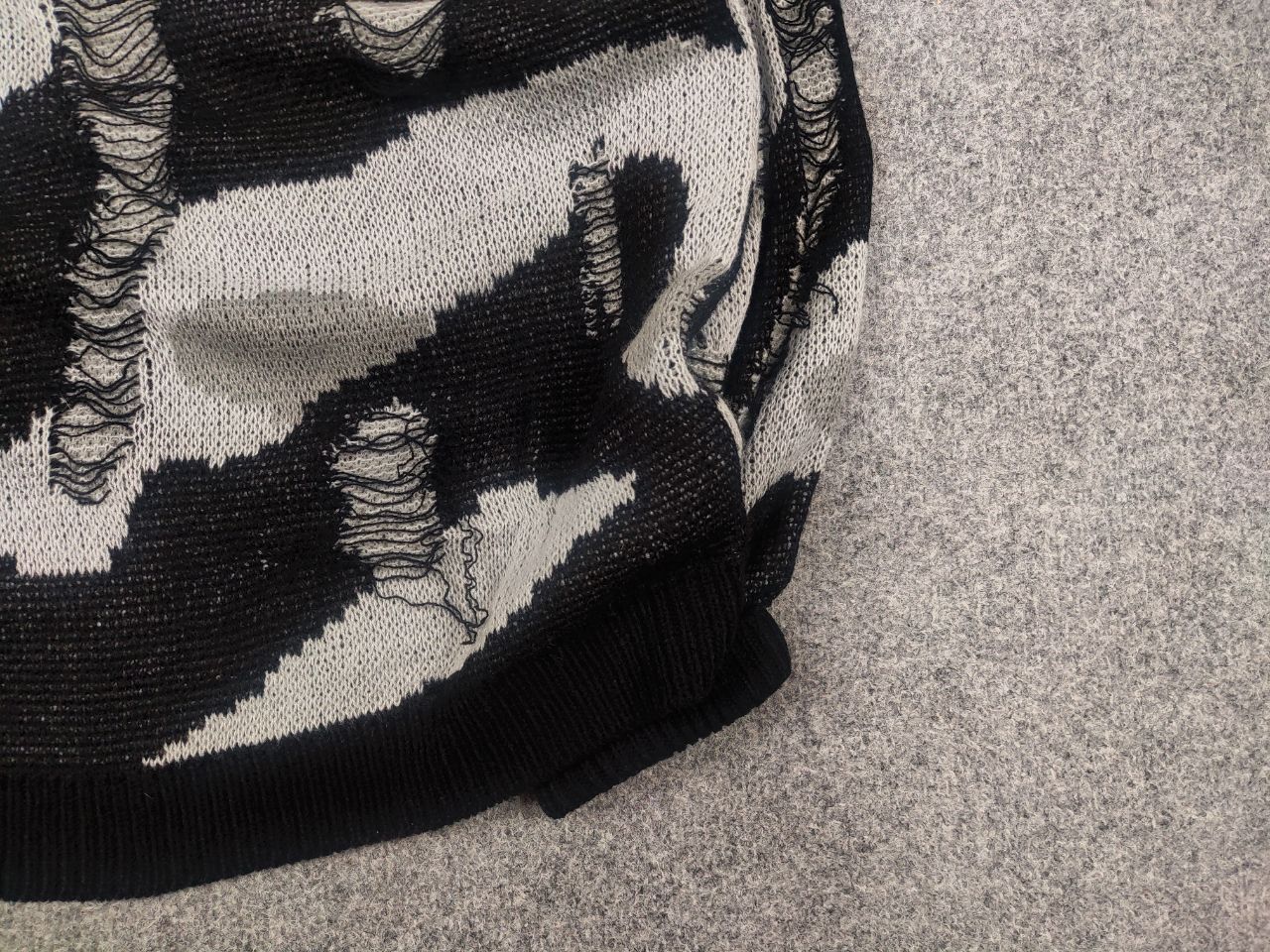 If Six Was Nine Vintage Japan if six was nine Style distressed Knit Sweater Size US M / EU 48-50 / 2 - 6 Thumbnail
