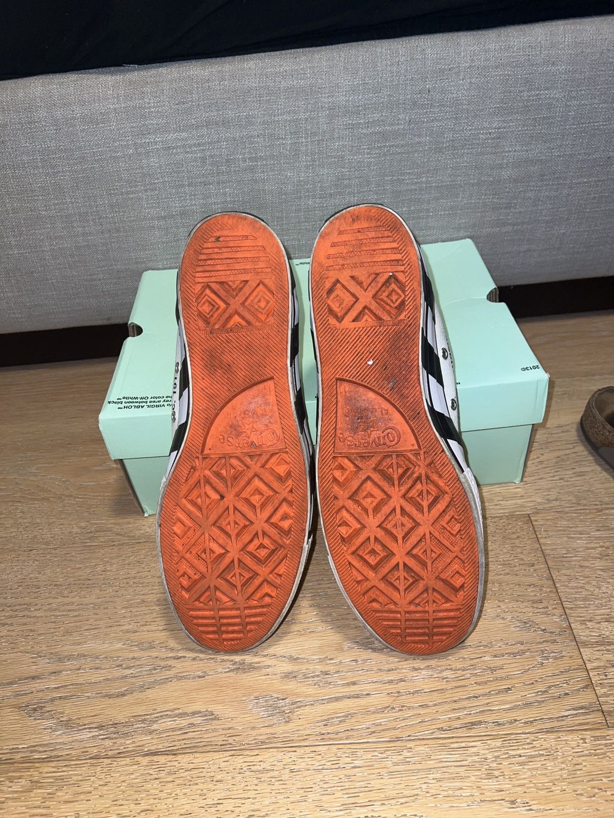 Converse × Off-White Off White Converse Chuck 70 Size US 11 / EU 44 - 6 Thumbnail