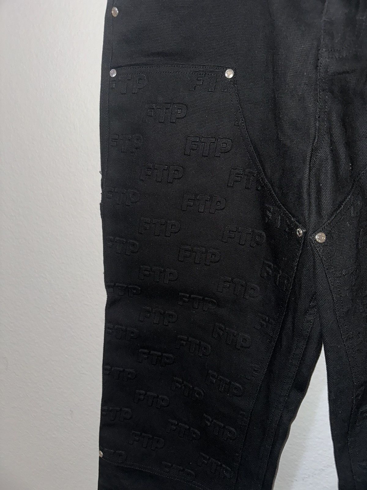 Fuck The Population FTP Double knee work pants Size US 34 / EU 50 - 4 Thumbnail