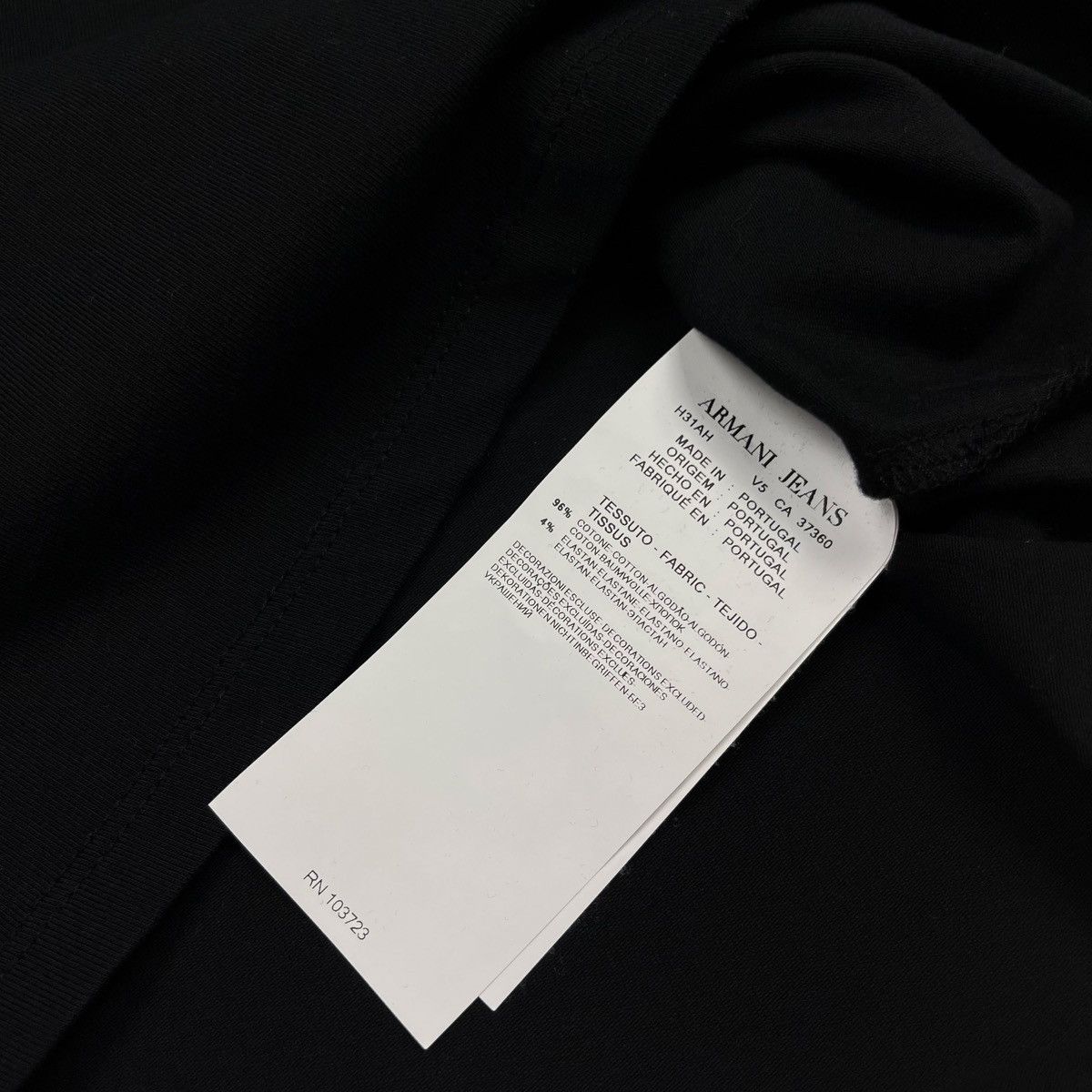 Armani × Emporio Armani × Giorgio Armani Armani Jeans Round Neck Graphic T-Shirt Size M / US 6-8 / IT 42-44 - 6 Thumbnail