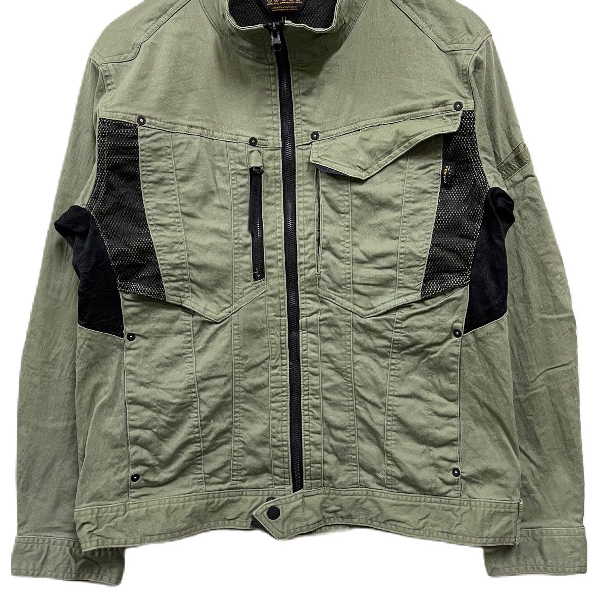 Hysteric Glamour FIELDCORE X WORKMAN X CORDURA biker jacket japanese brand Size US M / EU 48-50 / 2 - 4 Thumbnail
