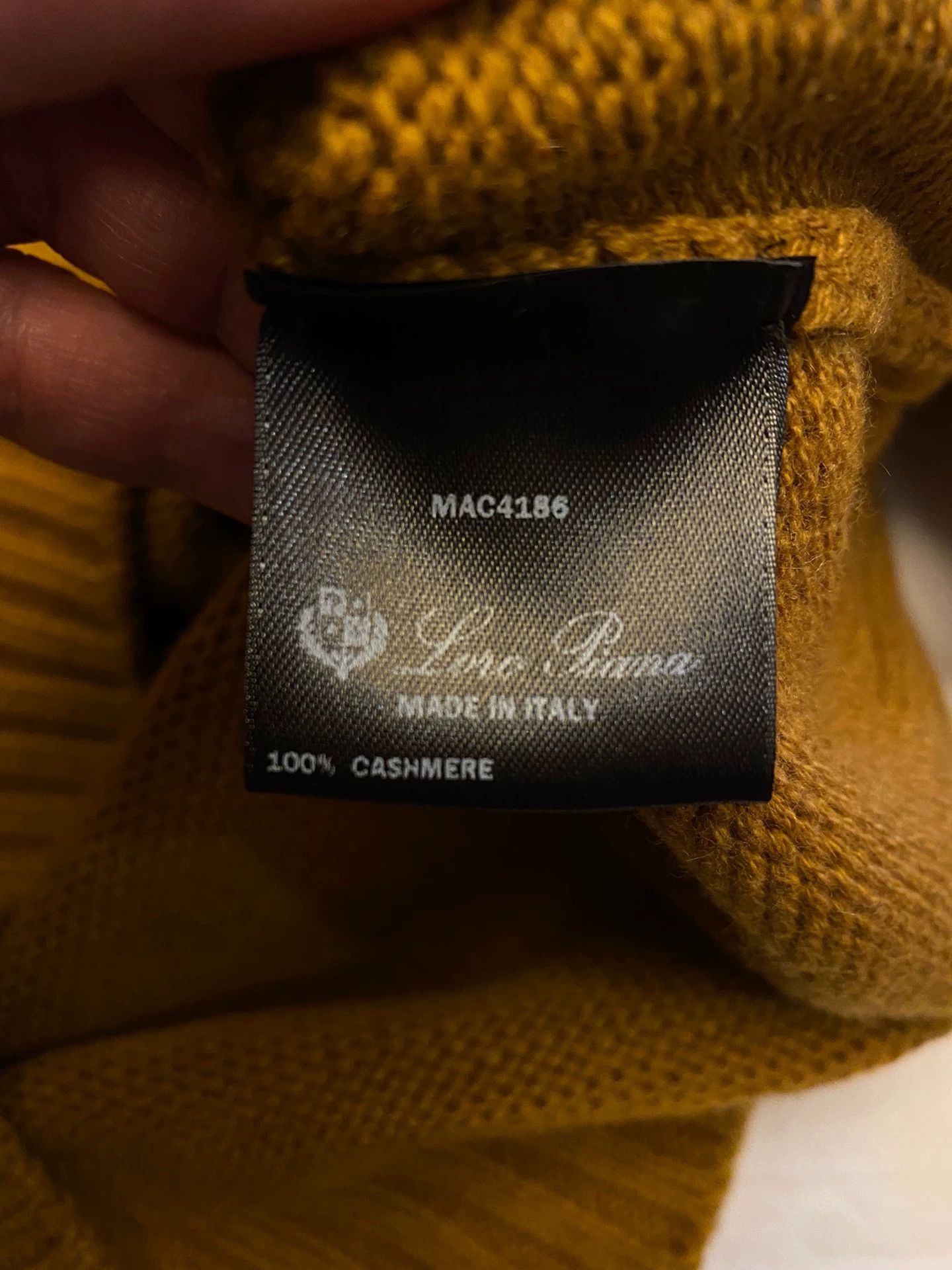 Loro Piana Loro Piana 23FW Heavyweight Cashmere Sweater Size US M / EU 48-50 / 2 - 8 Thumbnail