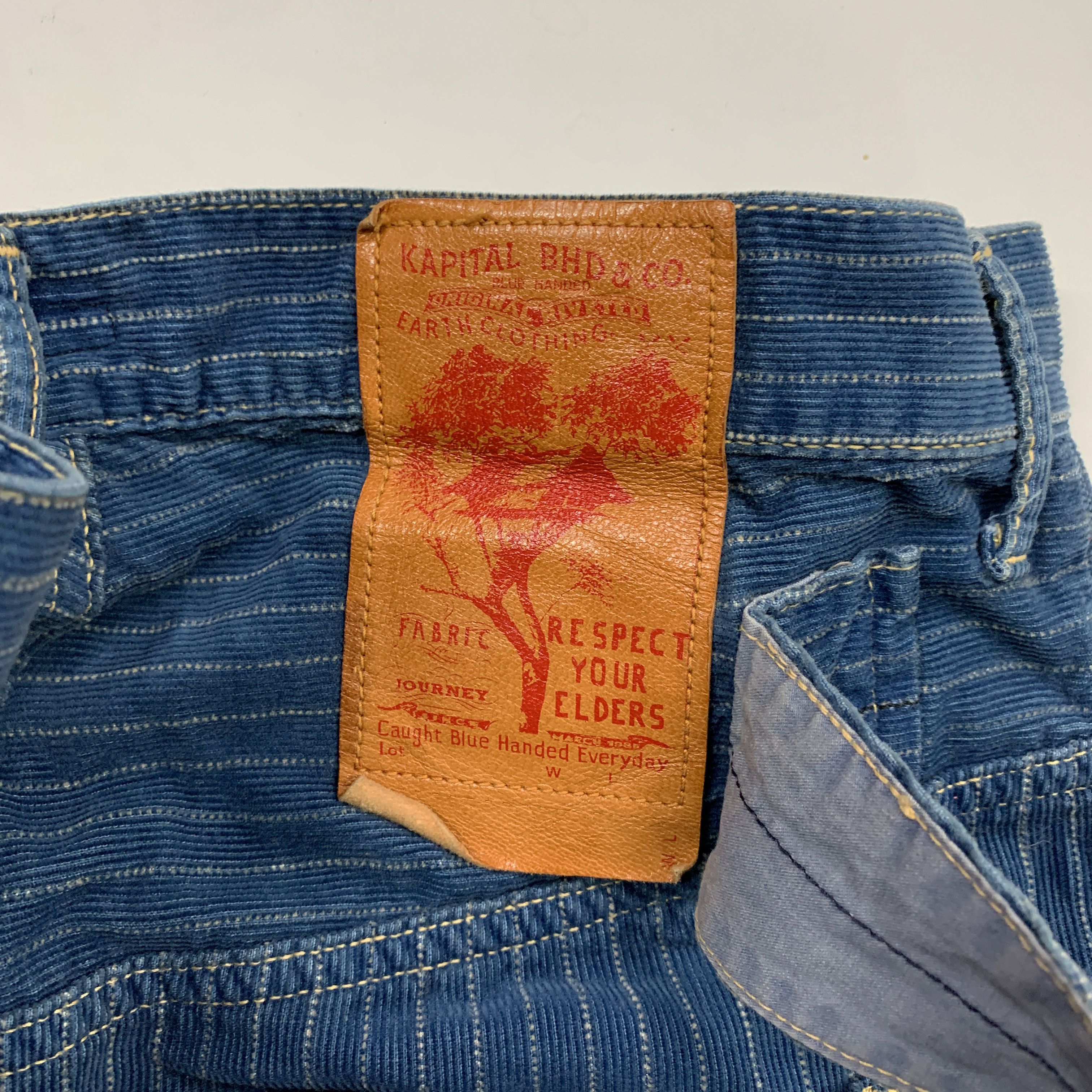 Kapital Buckle Back Corduroy Skirt Size 30" / US 8 / IT 44 - 8 Thumbnail