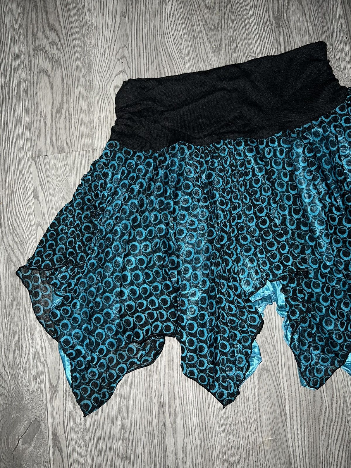 Japanese Brand Asymmetrical moon skirt 🌙 💙 Size 26" / US 2 / IT 38 - 3 Thumbnail