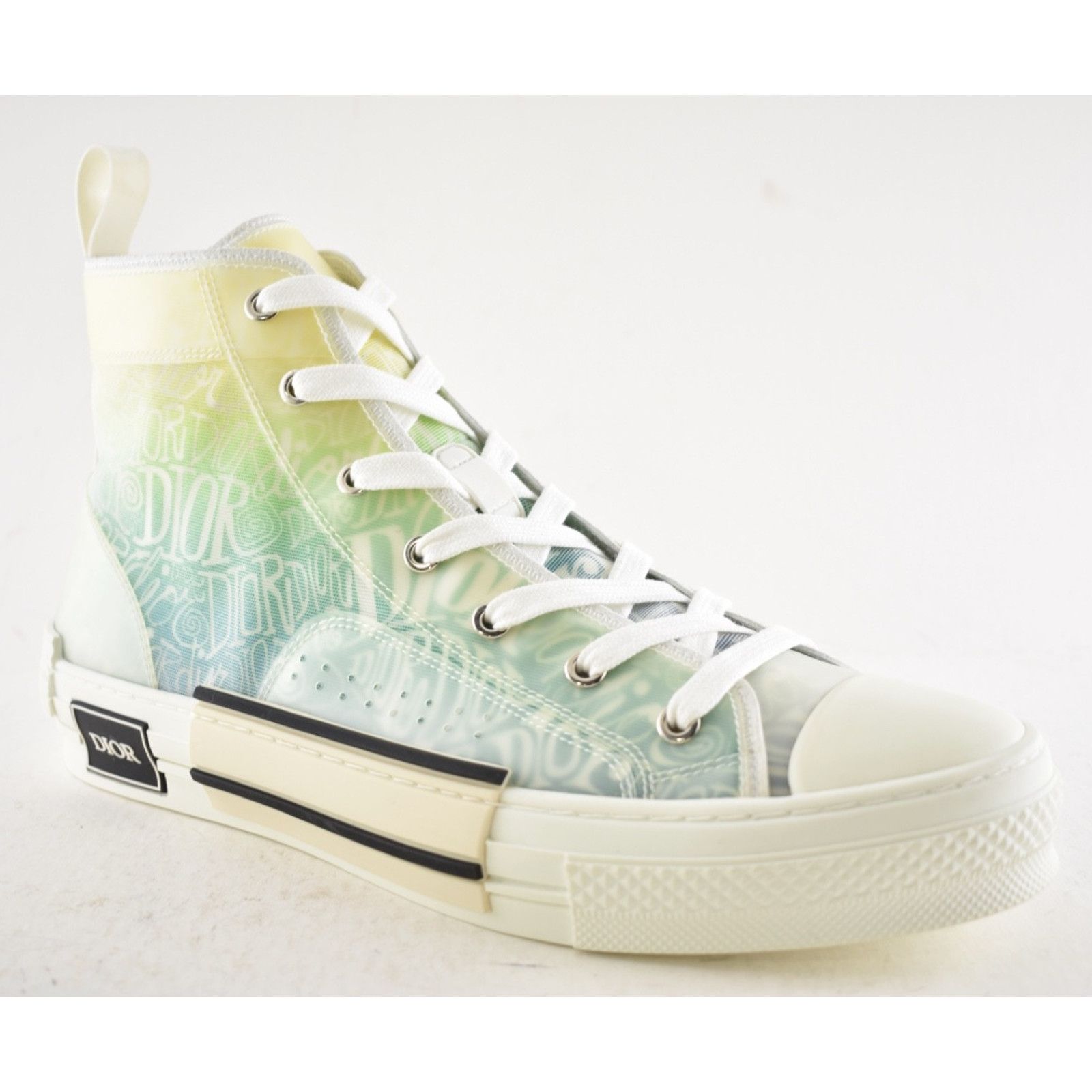 Dior Dior Mens B23 Shawn Stussy Multicolor Logo High Top Sneaker Size US 11 / EU 44 - 7 Thumbnail