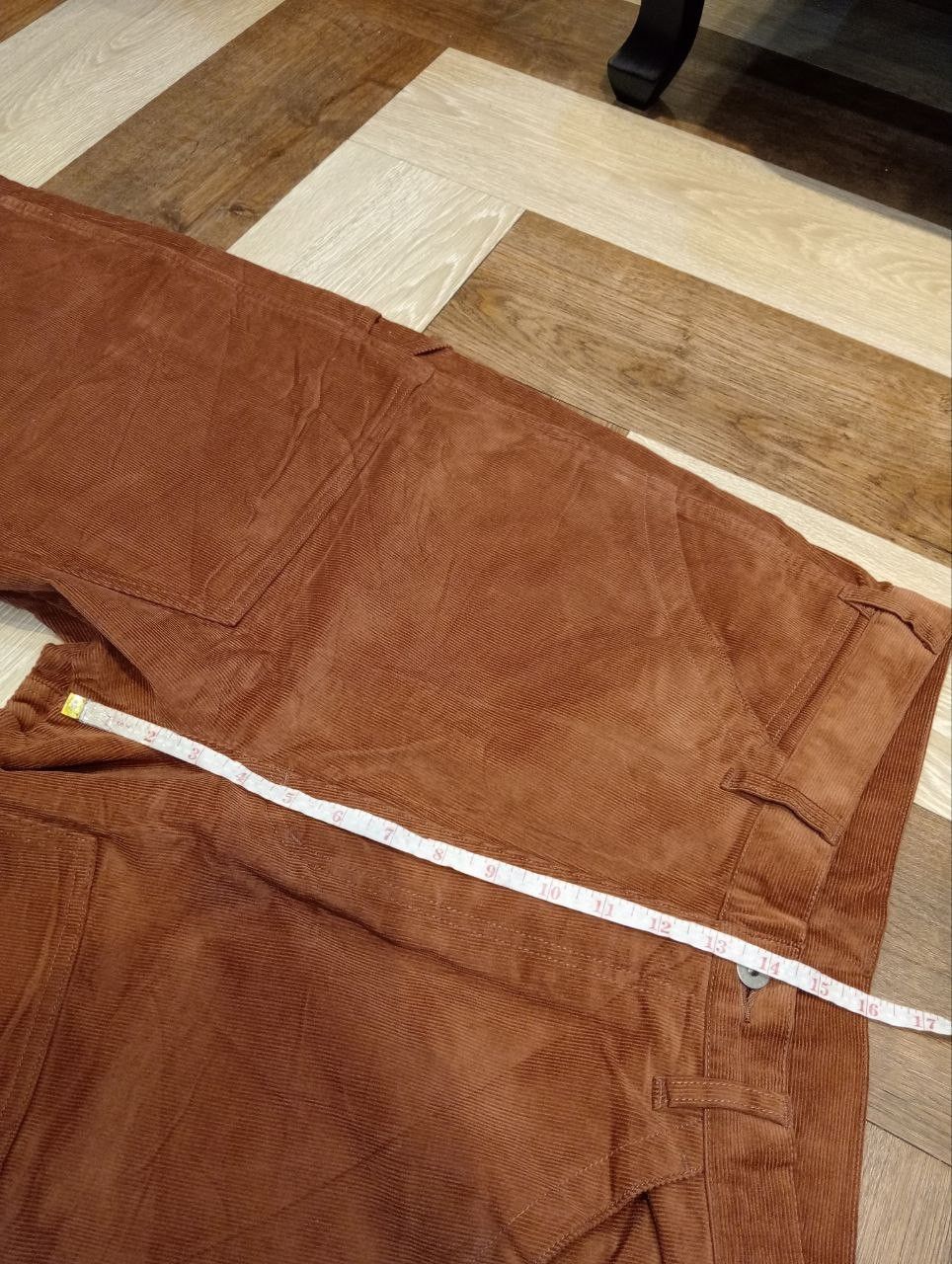 Japanese Brand GU JAPAN DOUBLE KNEE BAGGY CORDUROY PANTS Size US 34 / EU 50 - 10 Thumbnail