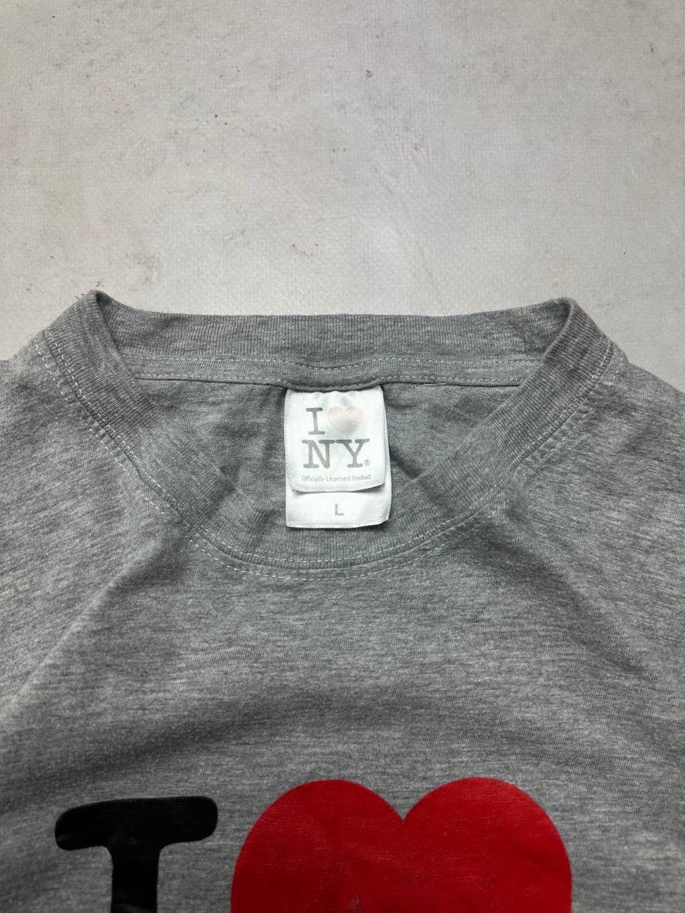 Vintage Vintage I ❤️ New York Raf Boxy T-shirt Y2K L Size US L / EU 52-54 / 3 - 5 Thumbnail