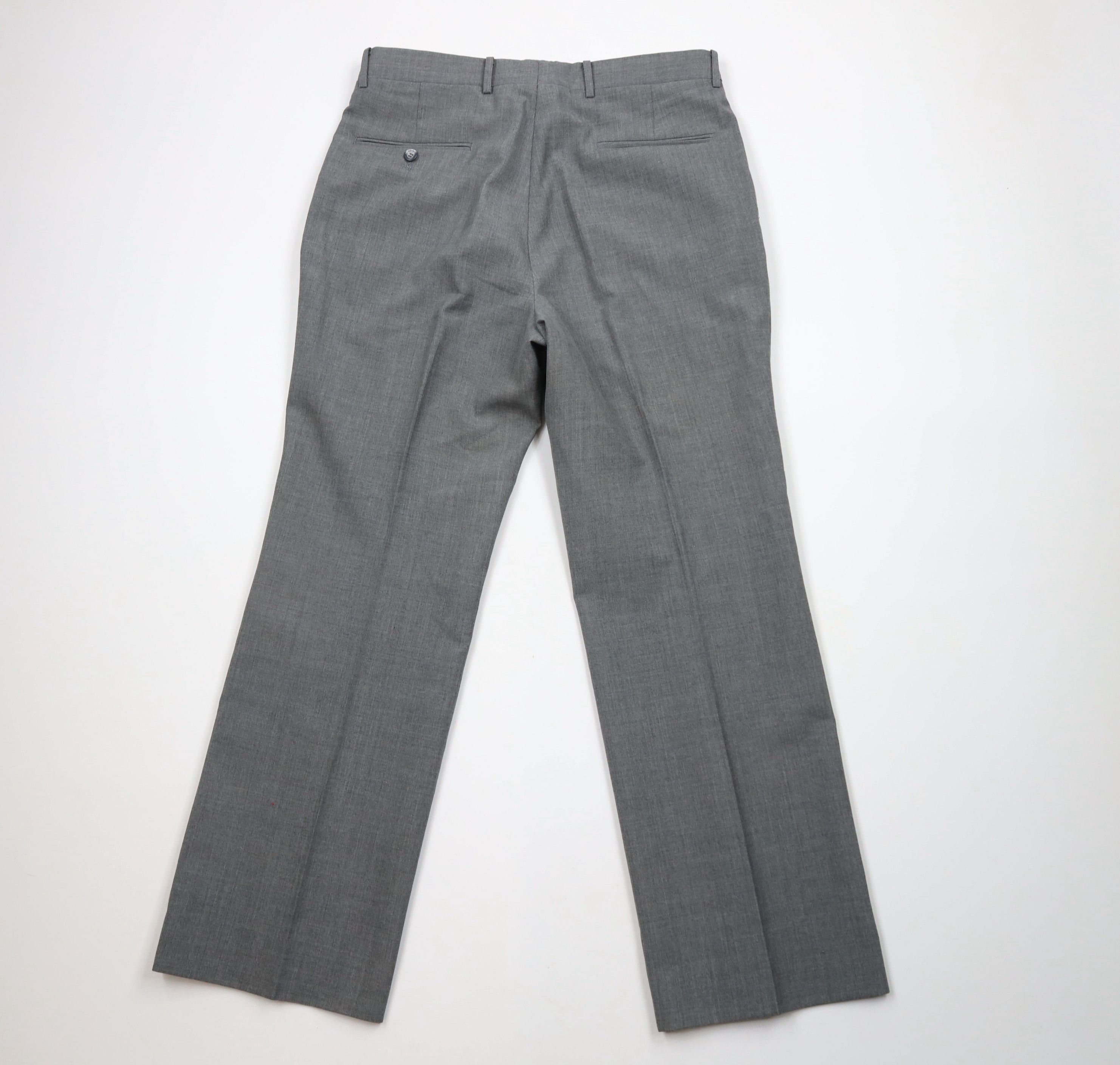 Vintage Vintage 70s Streetwear Wool Flared Wide Leg Chino Pants Size US 32 / EU 48 - 10 Thumbnail