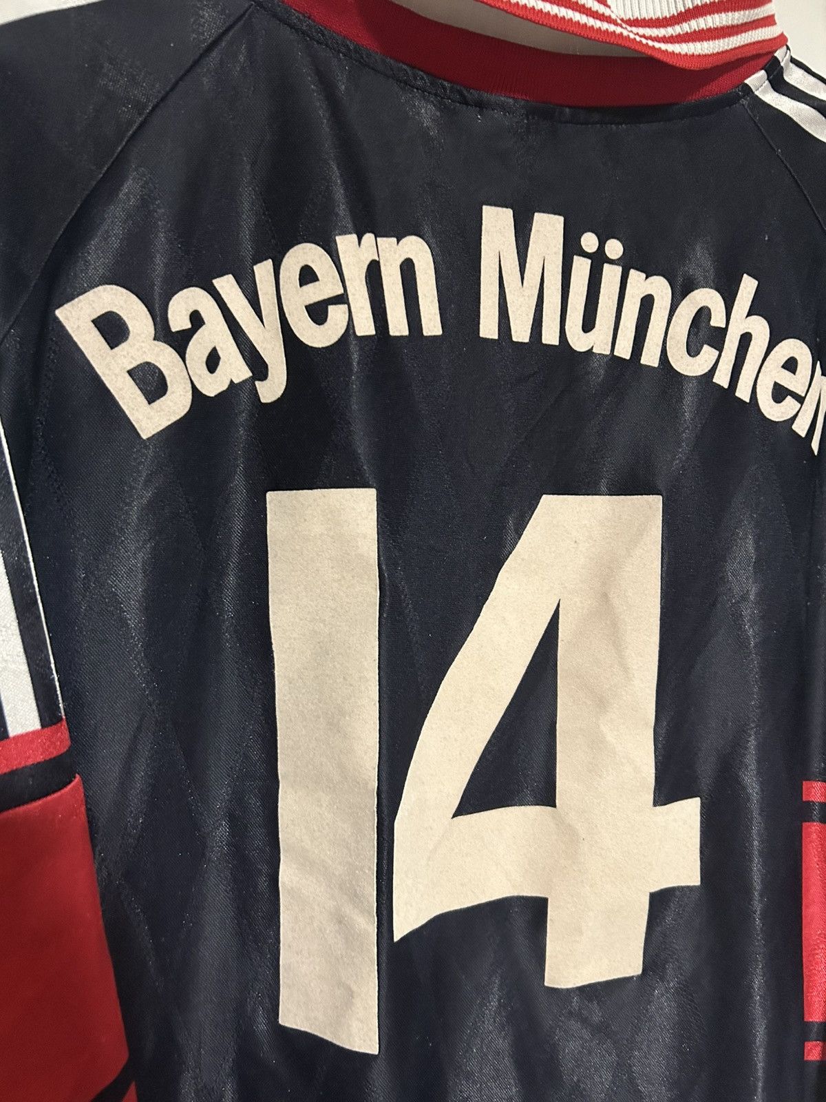 Adidas bayern zaragoza 1999 basler match football soccer Jersey Size US XL / EU 56 / 4 - 3 Thumbnail