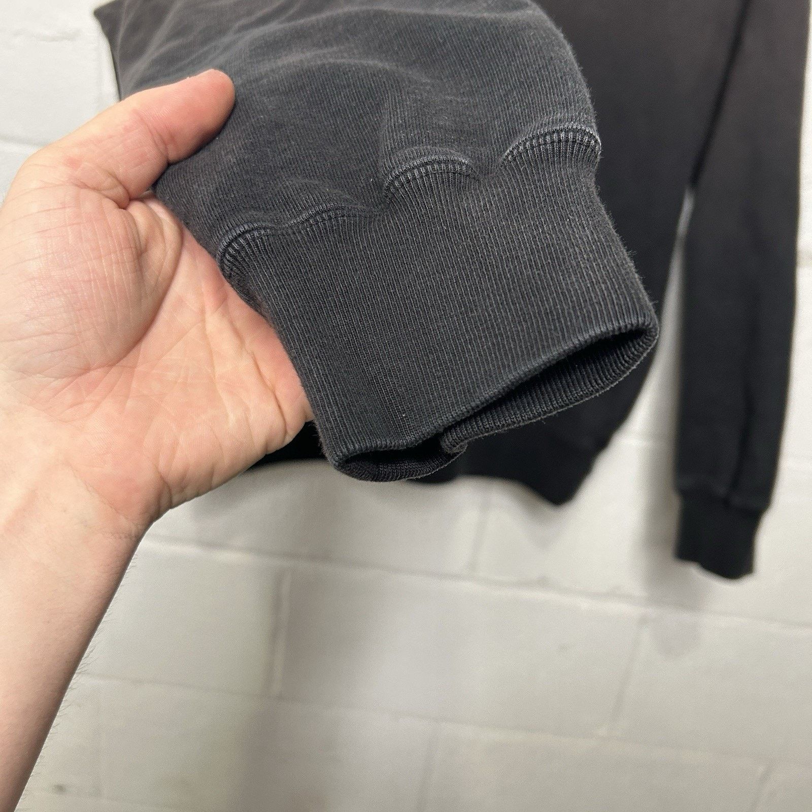 Supreme Supreme Dipped Crewneck Sweatshirt “Black” SS19 Size US S / EU 44-46 / 1 - 6 Thumbnail