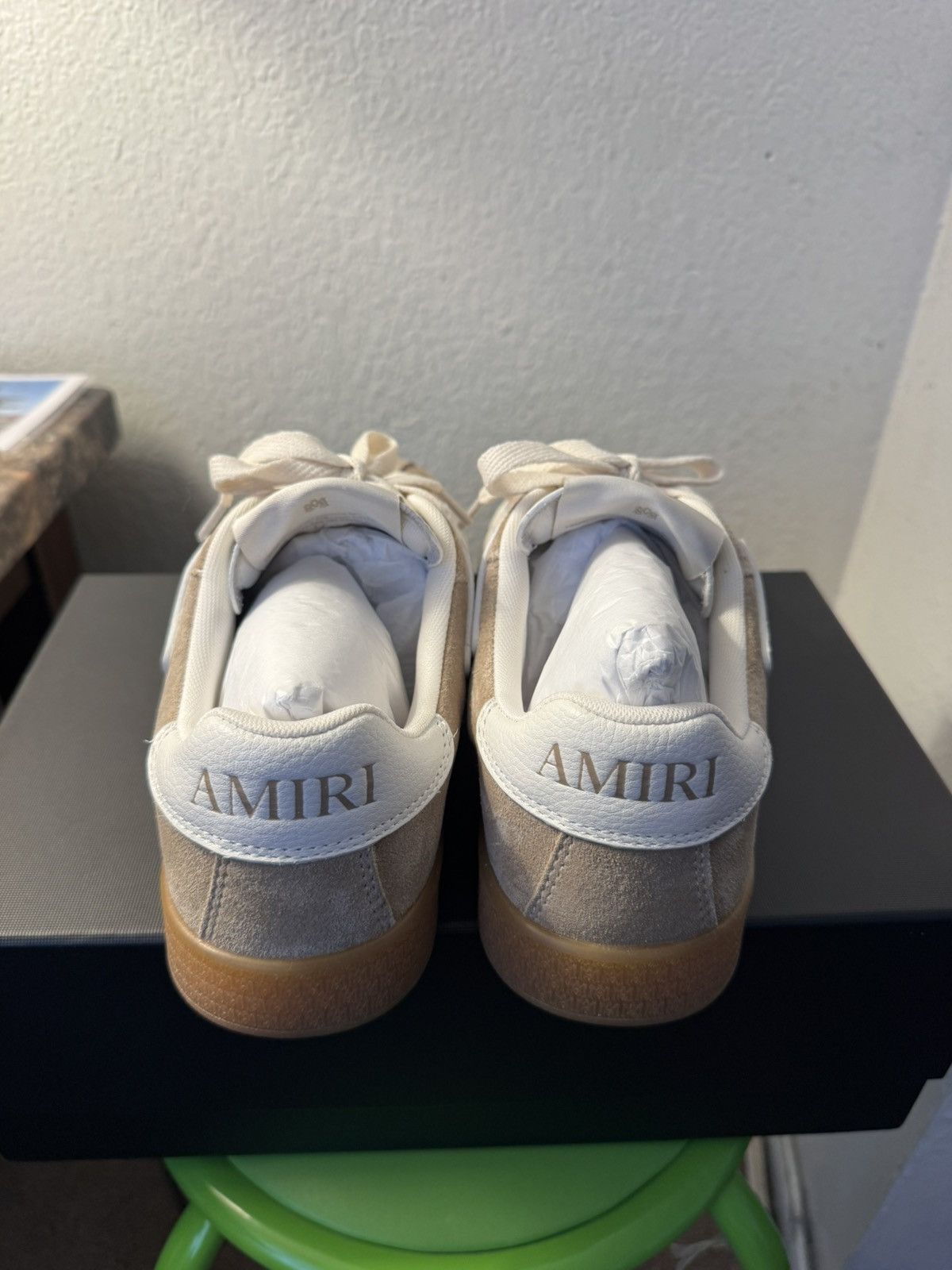 Amiri AMIRI Pacific Bones Low Top Sneaker ‘Sand’ Size 9.5M Size US 9.5 / EU 42-43 - 5 Thumbnail