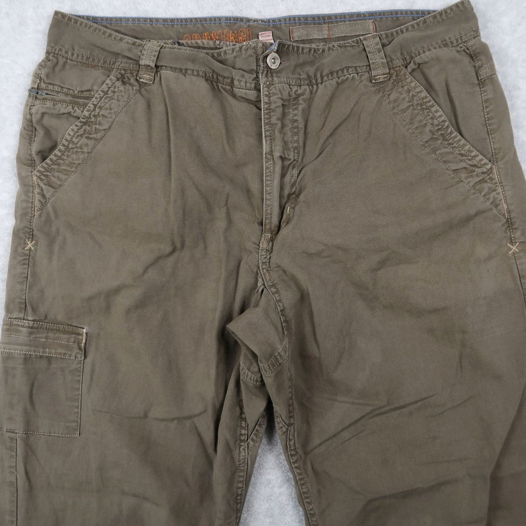 Gramicci Gramicci Cargo Pants Mens 38x31.5 Brown Cotton Blend Hiking Outdoor Size US 38 / EU 54 - 3 Thumbnail