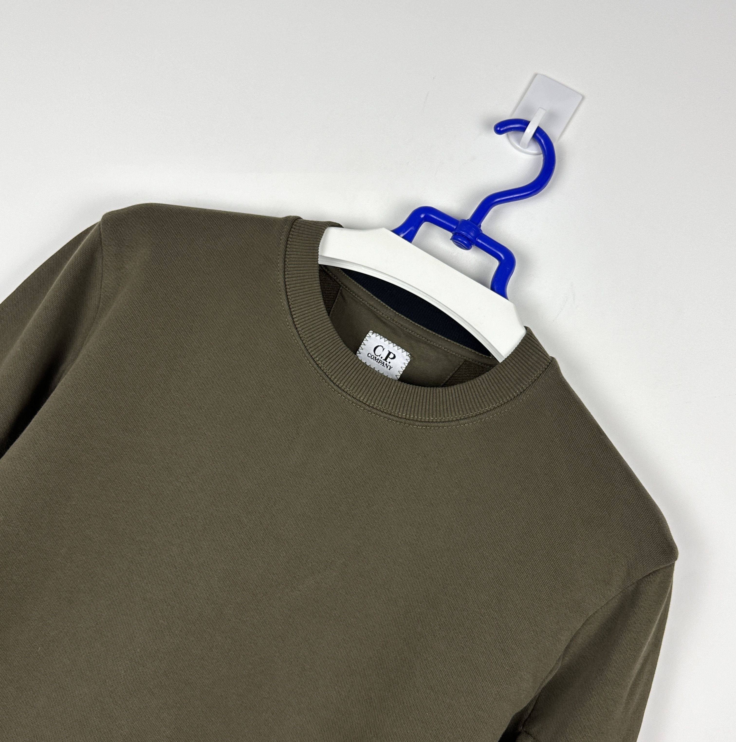 C.P. Company C.P Company men sweatshirt khaki basic Size US S / EU 44-46 / 1 - 2 Thumbnail