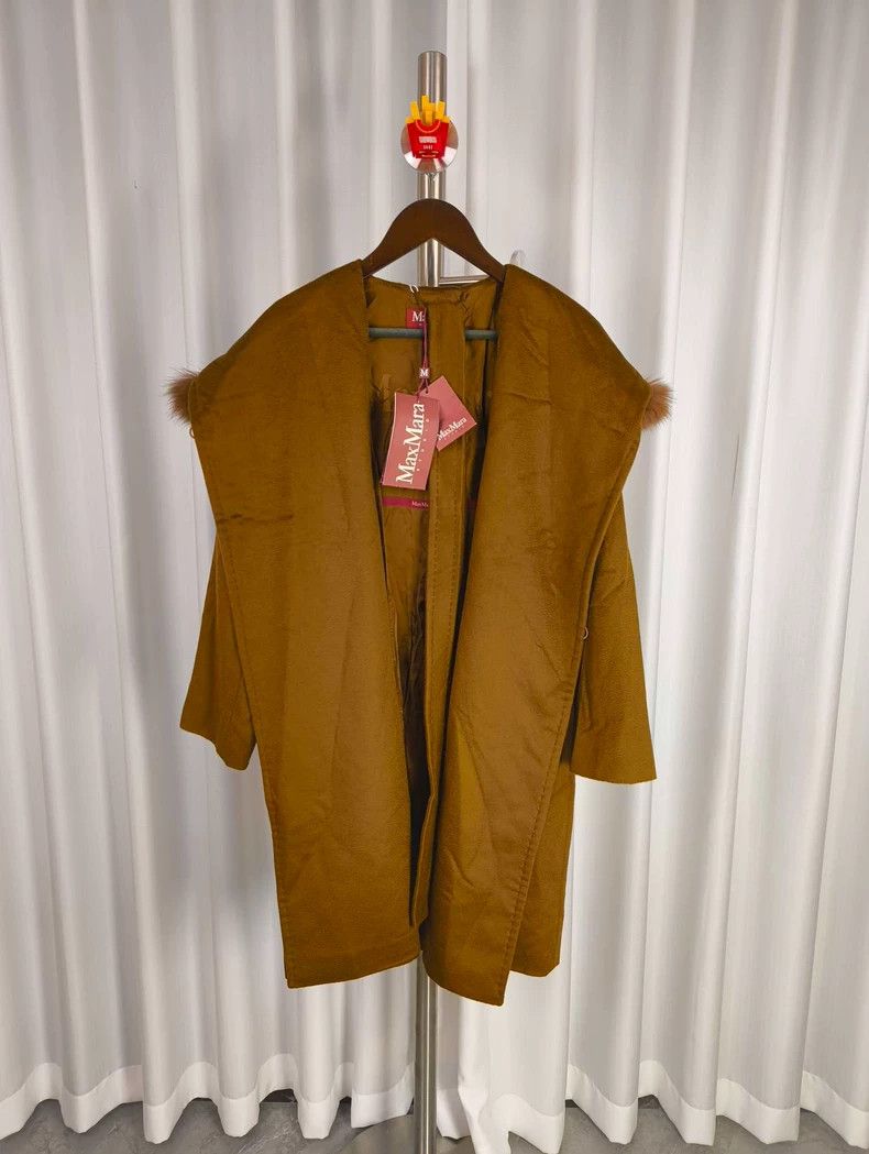 Max Mara Max Mara Hooded mid-length wool coat Size M / US 6-8 / IT 42-44 - 1 Thumbnail