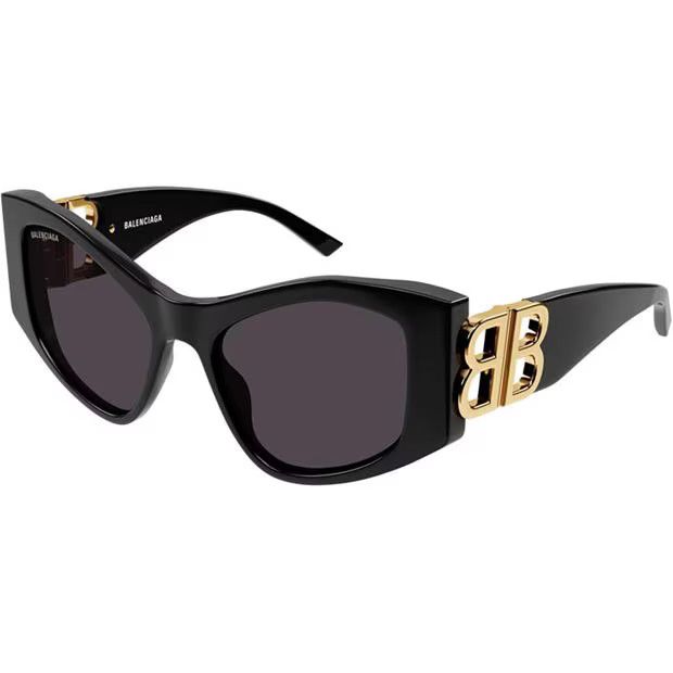 Balenciaga o1g2r1mq0924 Size: OS / Sunglasses in Black & Gold Size ONE SIZE - 2 Thumbnail