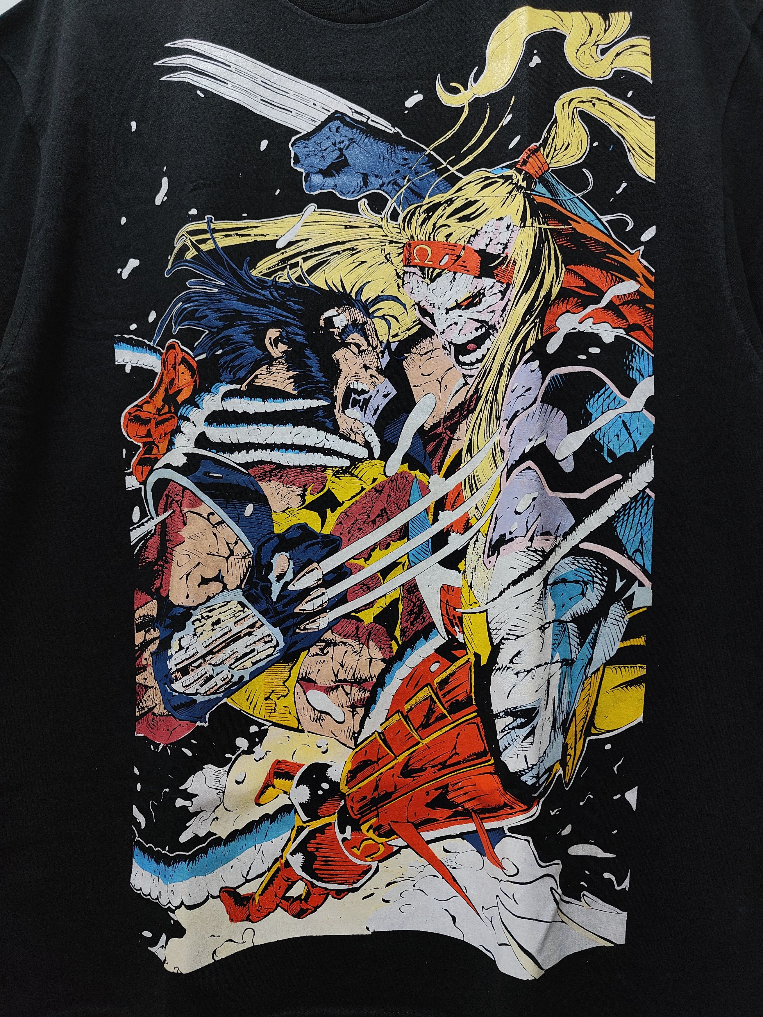 Marvel Comics Wolverine Vs Red Omega T-shirt Size US XXL / EU 58 / 5 - 2 Thumbnail