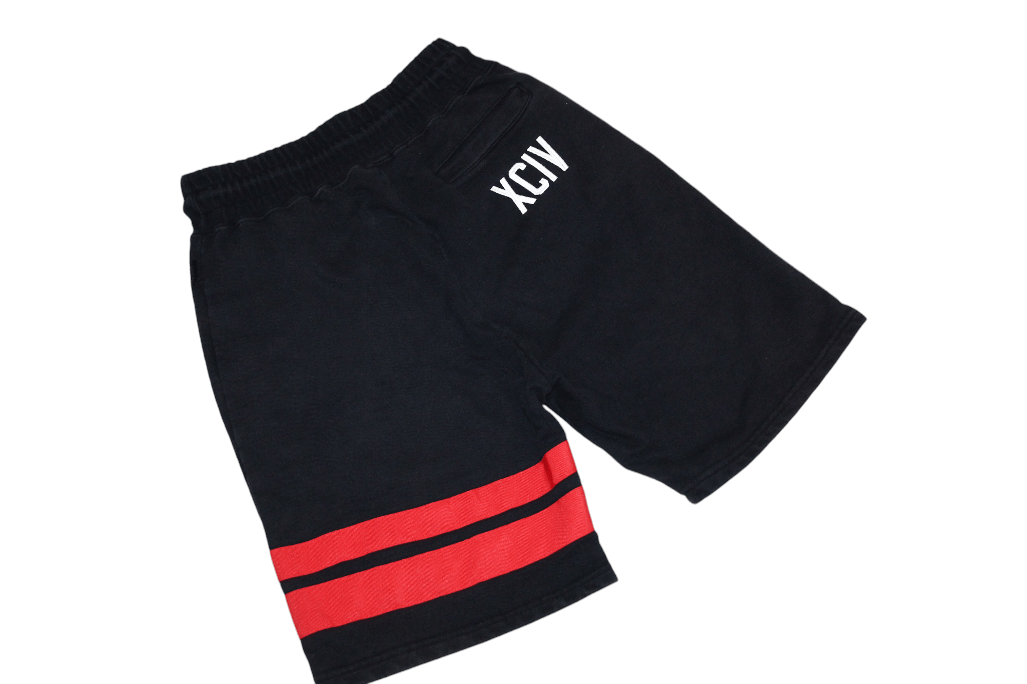 GCDS GCDS XCIV logo embroidery drawsting french terry shorts Size US 32 / EU 48 - 5 Thumbnail