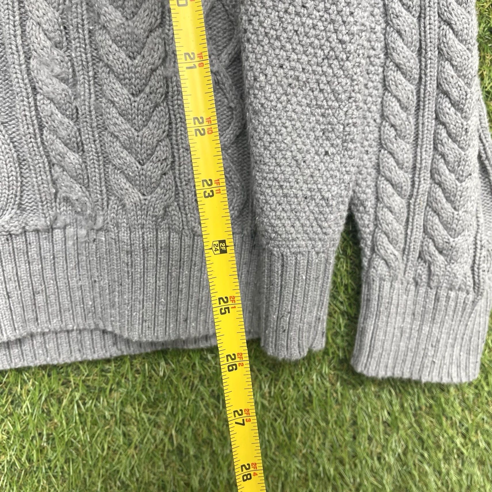 Vintage VINTAGE LL Bean Sweater Mens Large Henley Soft Cotton Heritage Comfy Slim Fit Cable Knit Size US L / EU 52-54 / 3 - 6 Thumbnail