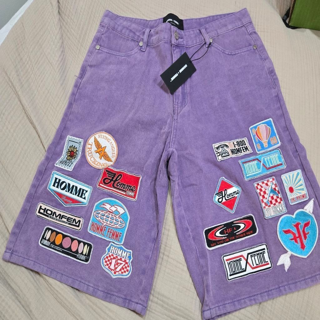 Homme + Femme La Homme Femme Road Trip Jean Shorts Size 34 NWT Size US 34 / EU 50 - 1 Thumbnail