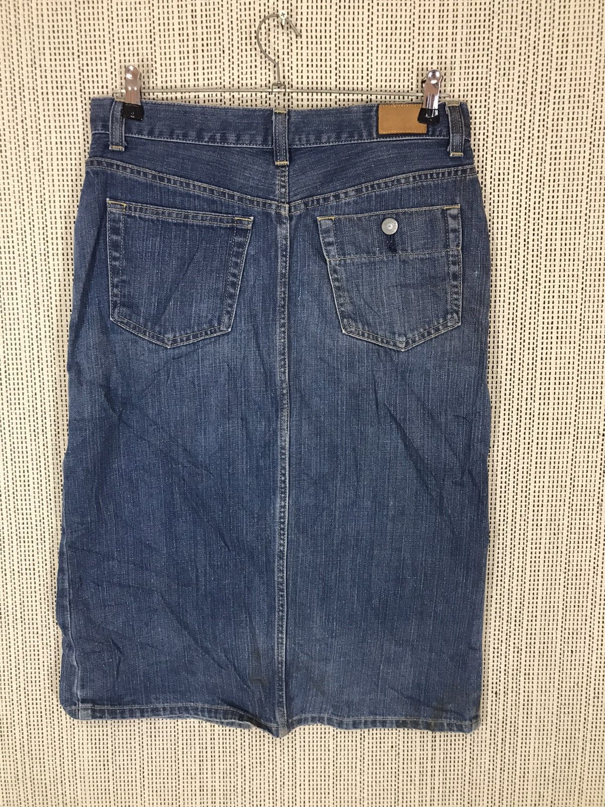 Edwin × Margaret Howell 🔥GRAILS🔥EDWIN X MARGARET HOWELL MIDI SKIRT SELVEDGE FADED Size 29" - 5 Thumbnail
