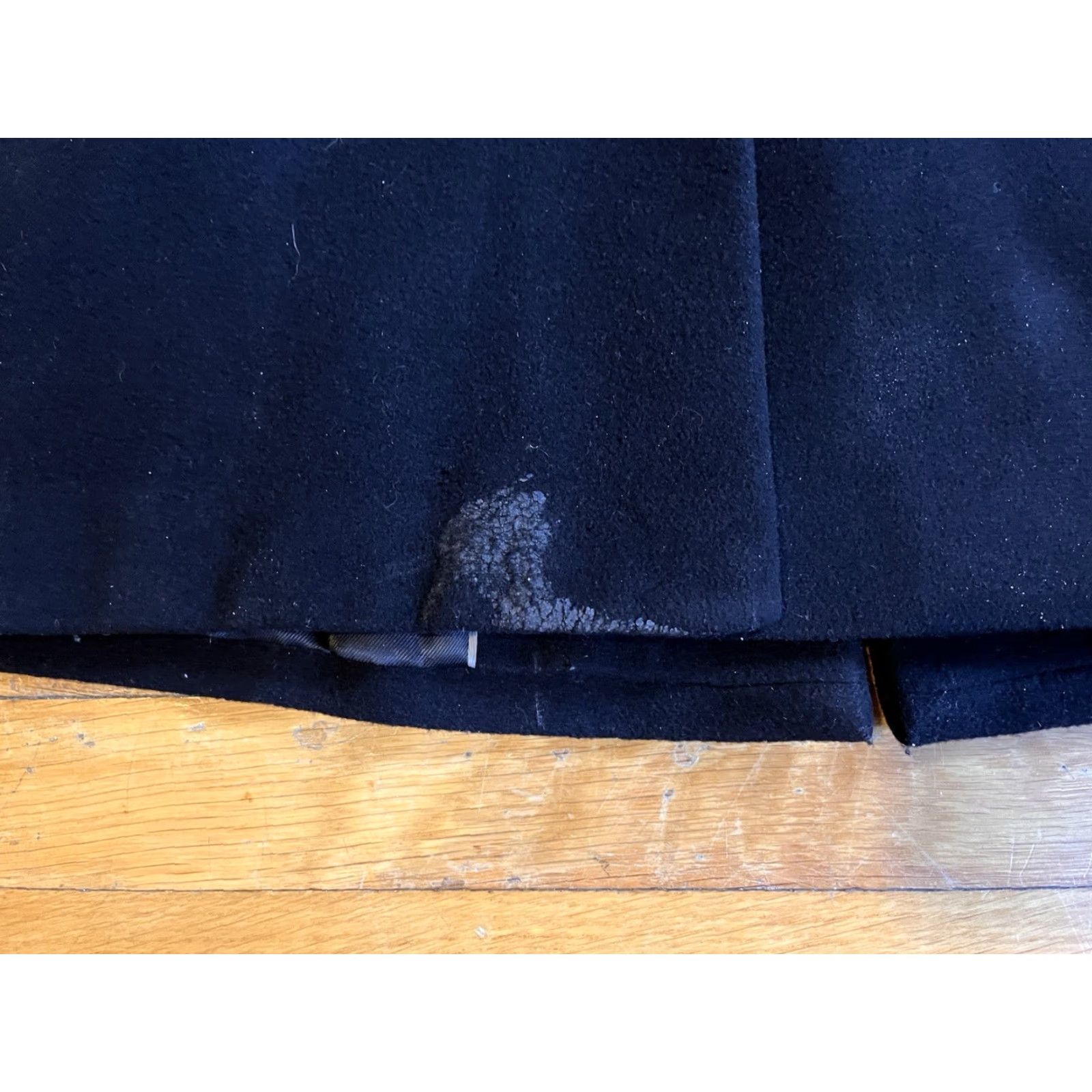Ralph Lauren VINTAGE Lauren Ralph Lauren Cashmere Blend Long Overcoat Men 42 Black 46 Chest Heavyweight Regular Fit Pockets Buttoned Size US XS / EU 42 / 0 - 7 Thumbnail