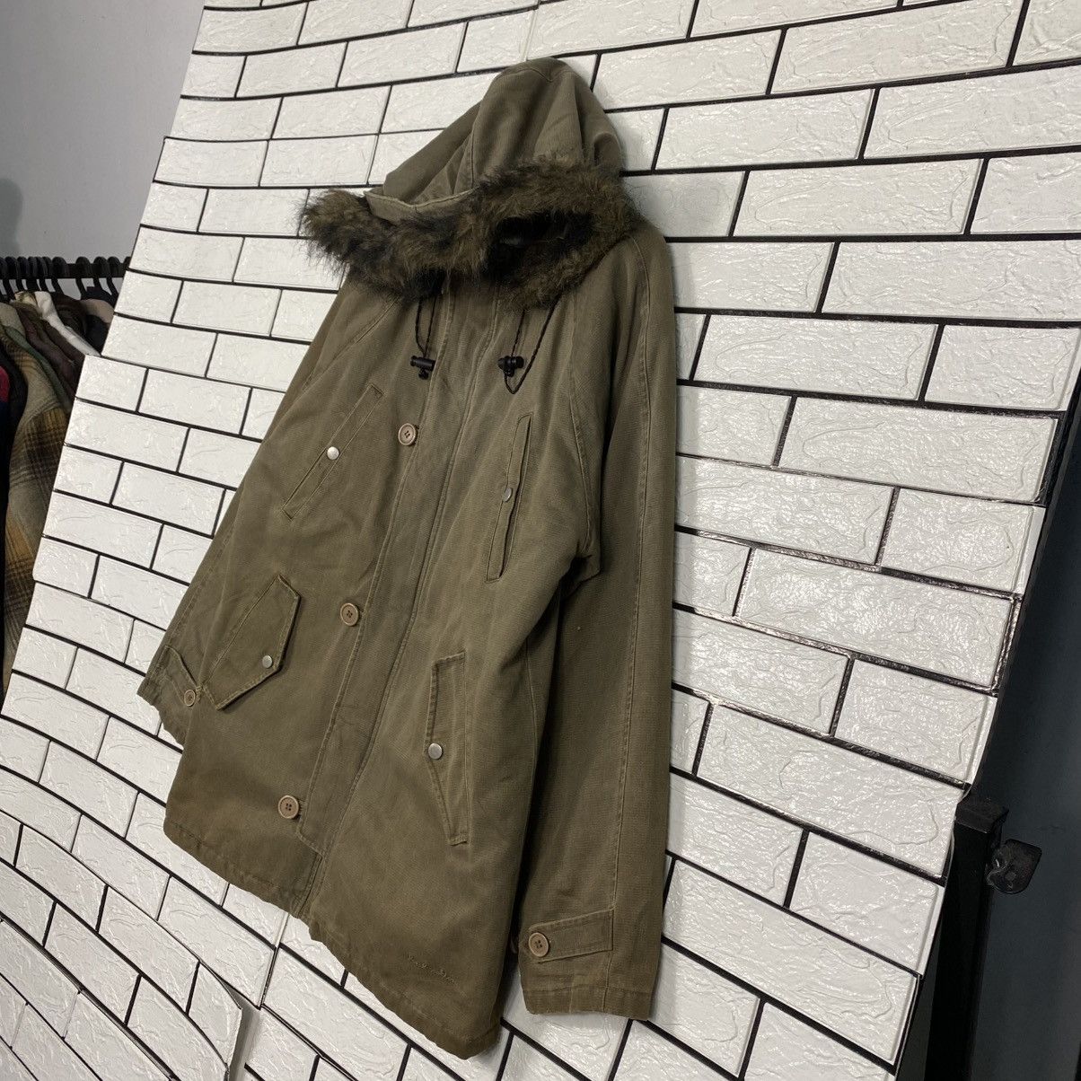 Japanese Brand Vintage Parka Jacket Local Motion Mink Fur Hoodie Blanket Size US M / EU 48-50 / 2 - 3 Thumbnail