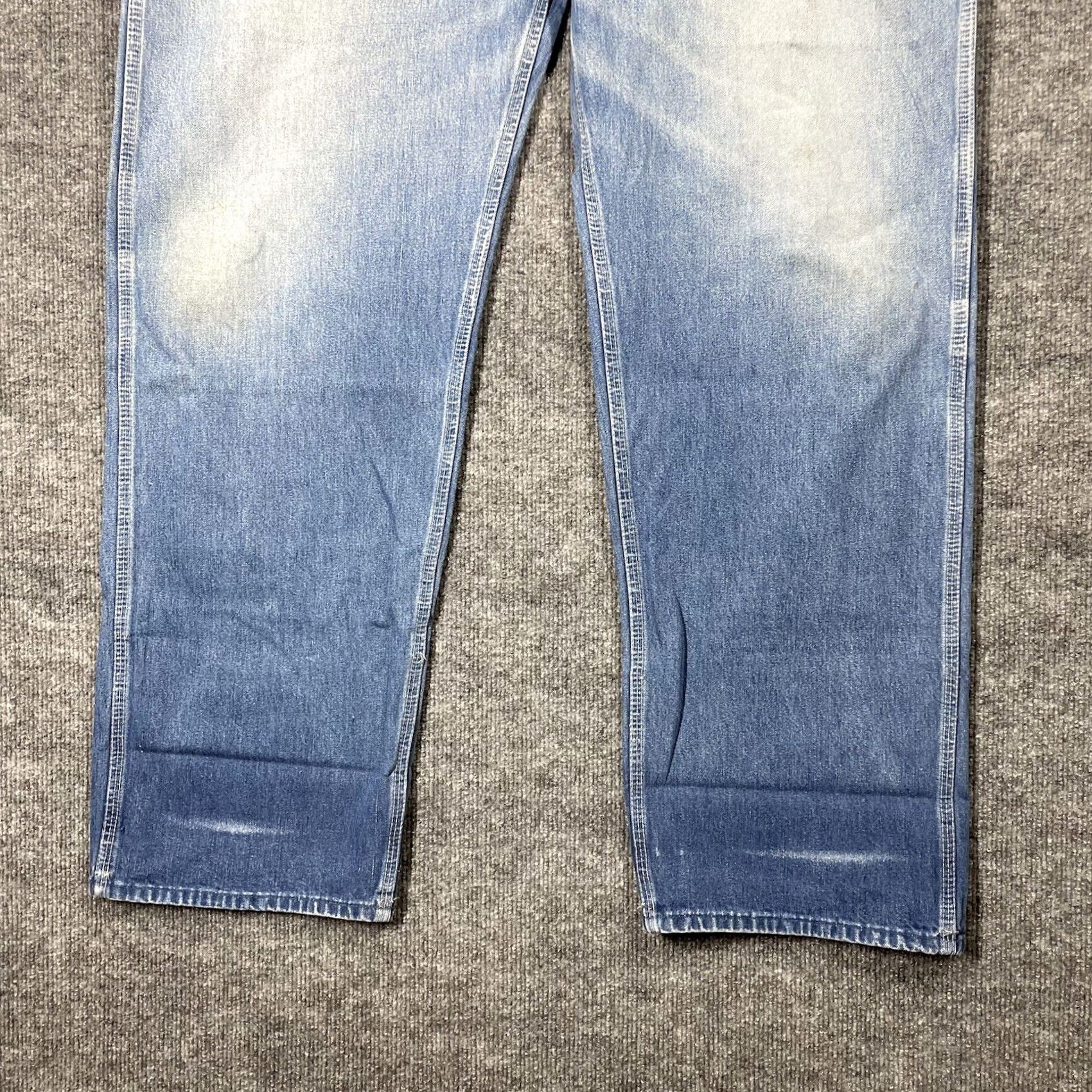 Vintage VINTAGE OshKosh B'gosh Jeans Denim 36x33 Carpenter High WAIST 60s 70s 80s USA Men Jeans Distressed 5-Pocket Vintage Classic Size US 36 / EU 52 - 3 Thumbnail