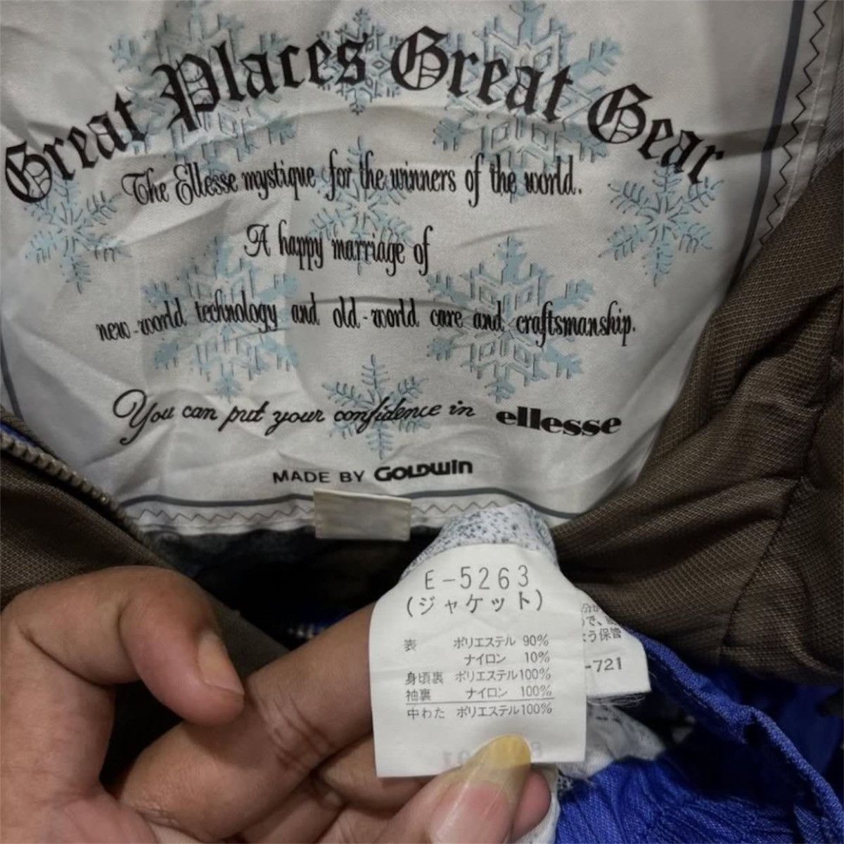 Ellesse Ellesse bomber tactical jacket ski racing style jacket Size US M / EU 48-50 / 2 - 4 Thumbnail