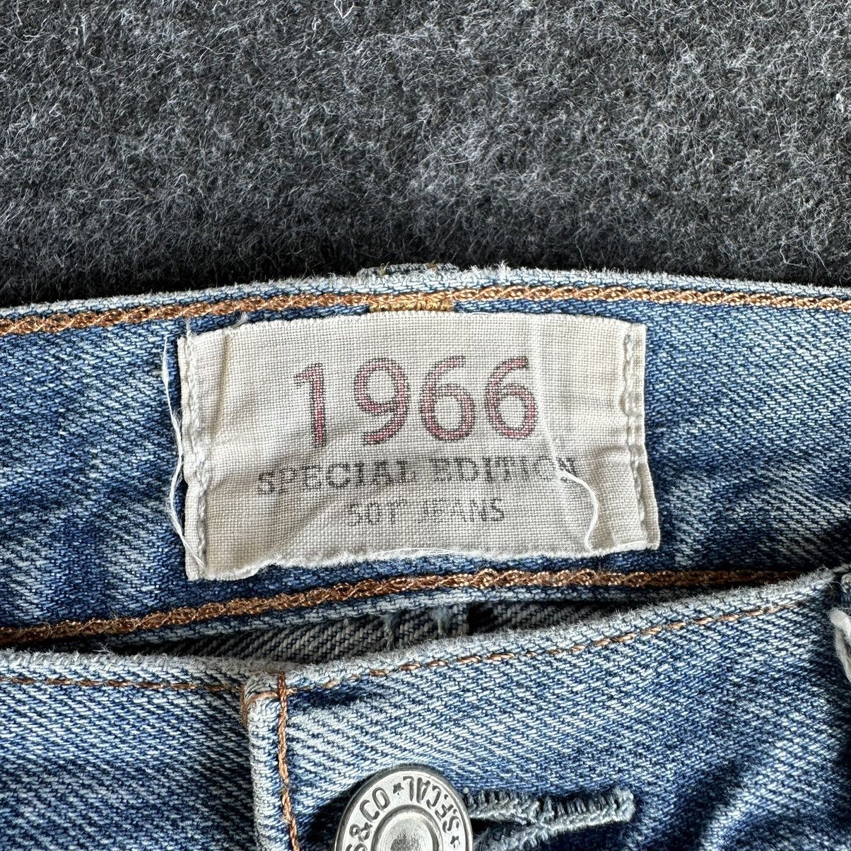 Levi's Vintage Levis 501 1966 Special Edition Denim 30x31 D580 Size US 30 / EU 46 - 14 Thumbnail