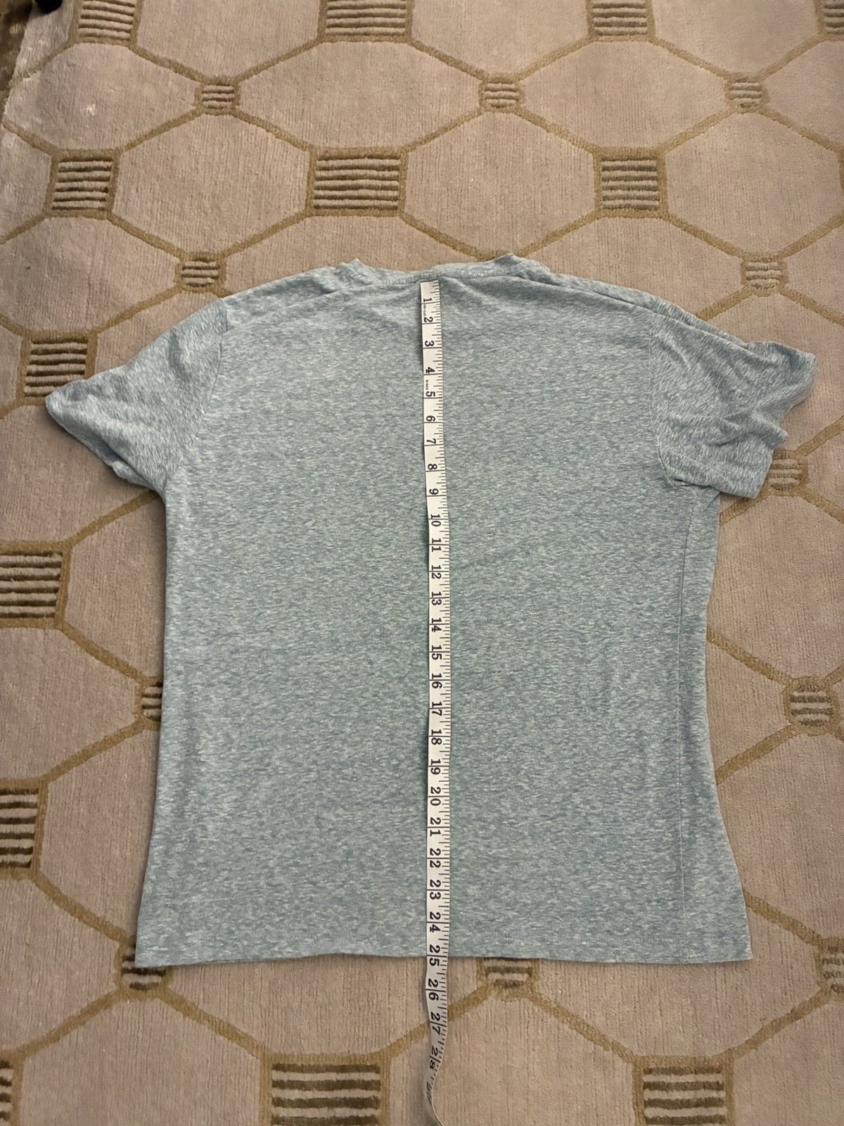 Reiss Reiss Short Sleeve Tee Light Blue Marl Size US M / EU 48-50 / 2 - 9 Thumbnail
