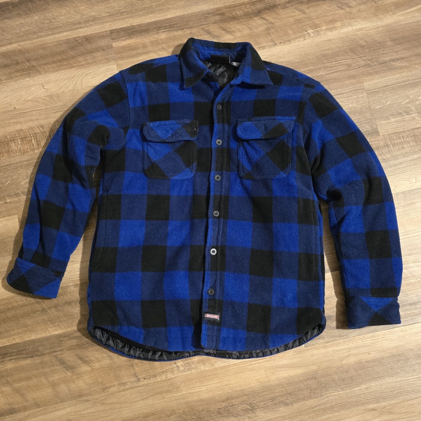 Dickies Dickies Blue Black Buffalo Plaid Flannel Jacket Size US M / EU 48-50 / 2 - 1 Thumbnail