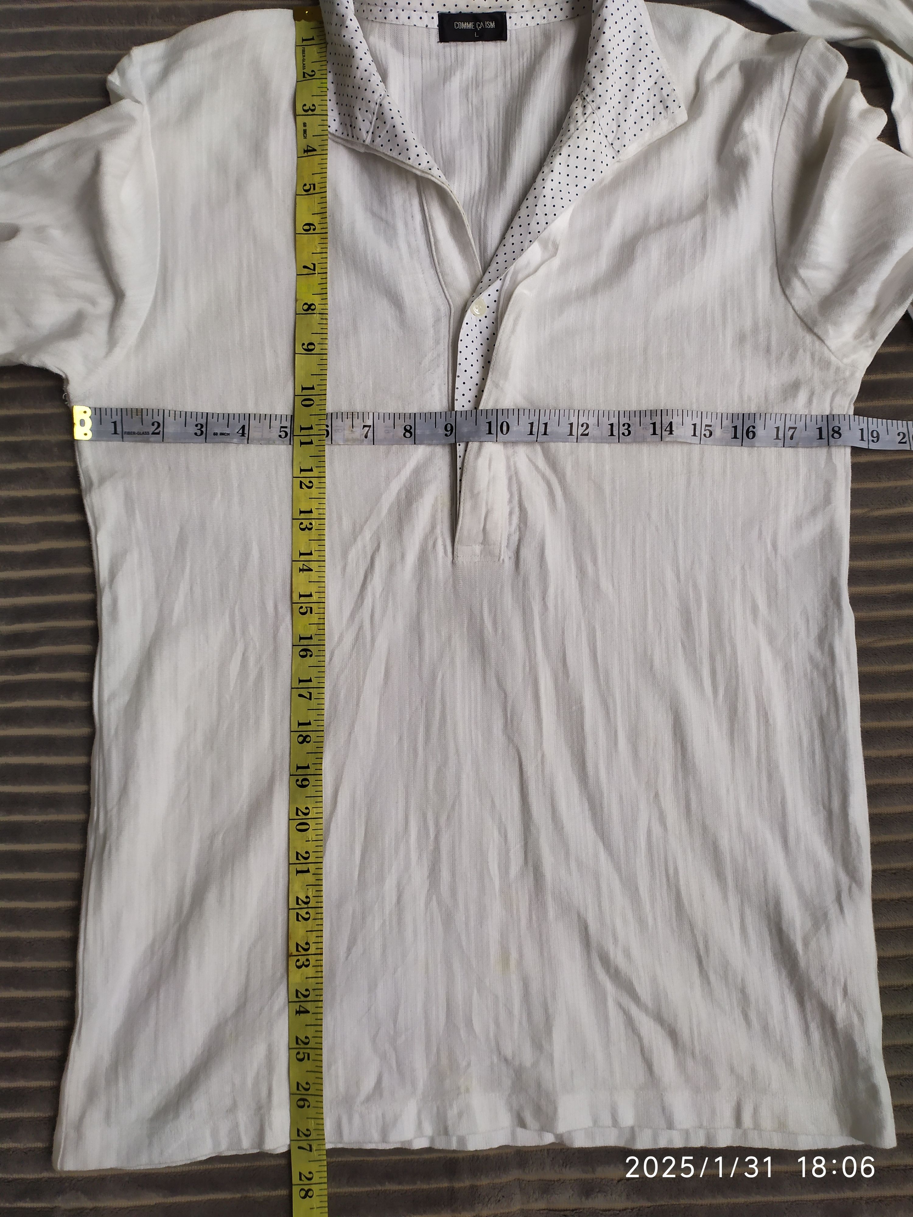 If Six Was Nine × Japanese Brand × Le Grande Bleu (L.G.B.) Y2k comme ca ism ifsixwasnine Double Layer long sleeve Size US L / EU 52-54 / 3 - 8 Thumbnail