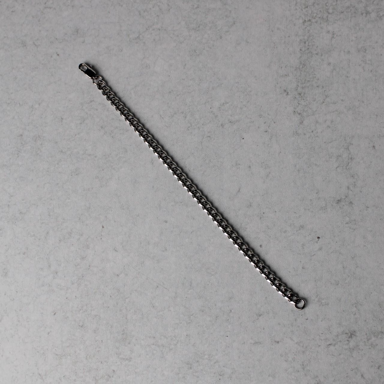 Jewelry Silver 5mm Cuban Link Bracelet 7 / 8 Inch Size ONE SIZE - 5 Thumbnail