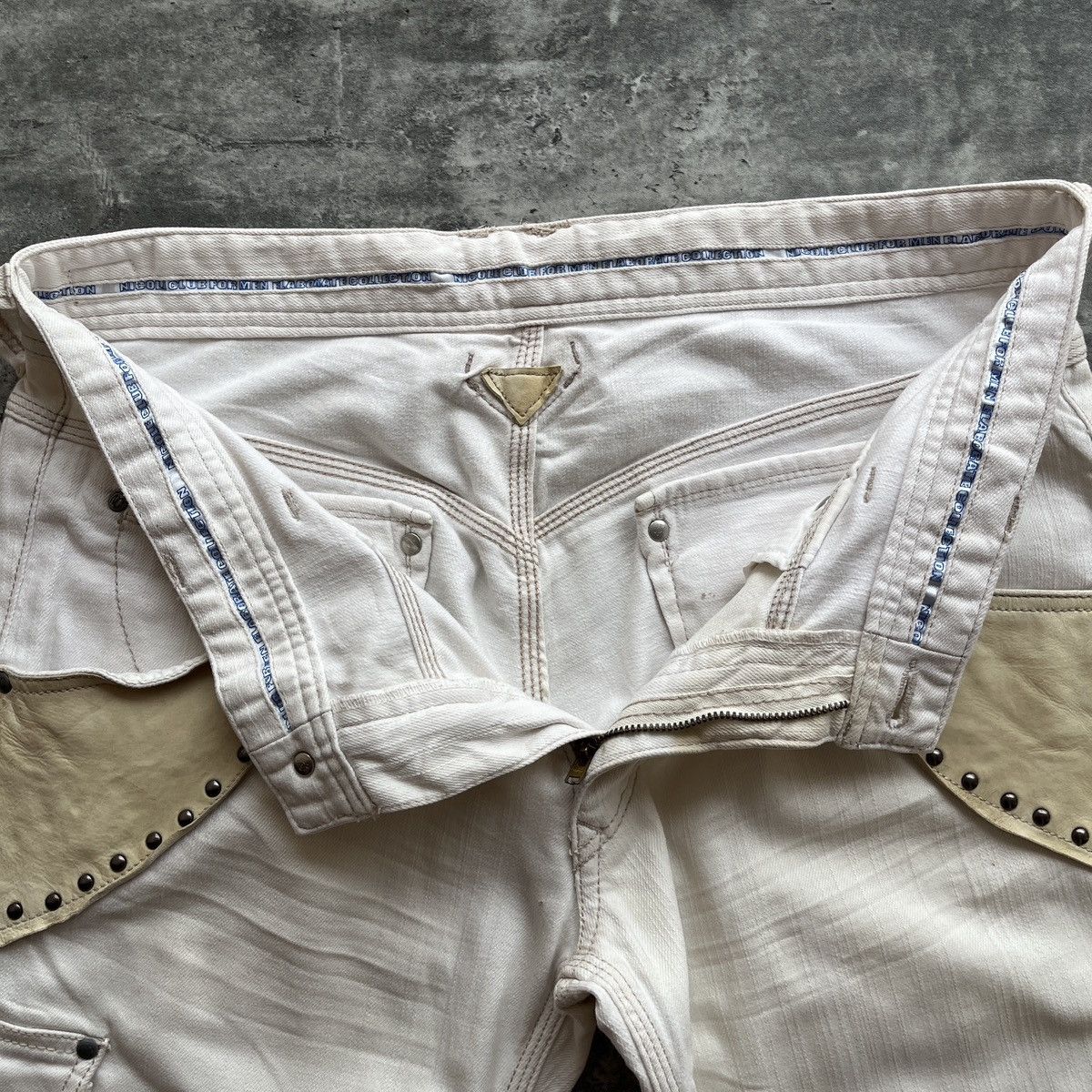 Japanese Brand 2000’s Nicole Club For Men NCFM Jeans Size US 34 / EU 50 - 11 Thumbnail