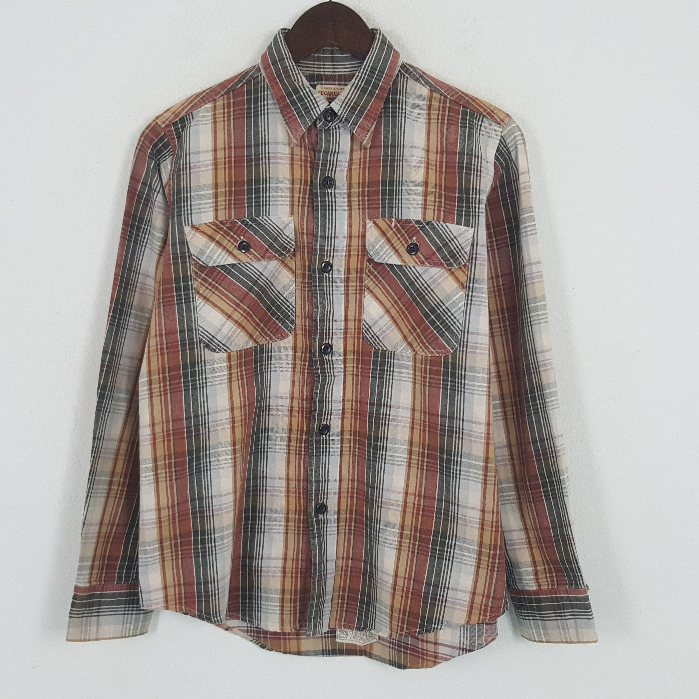 Sugar Cane × Vintage Vintage Sugar Cane Worker Button Up Shirt Size US M / EU 48-50 / 2 - 1 Thumbnail